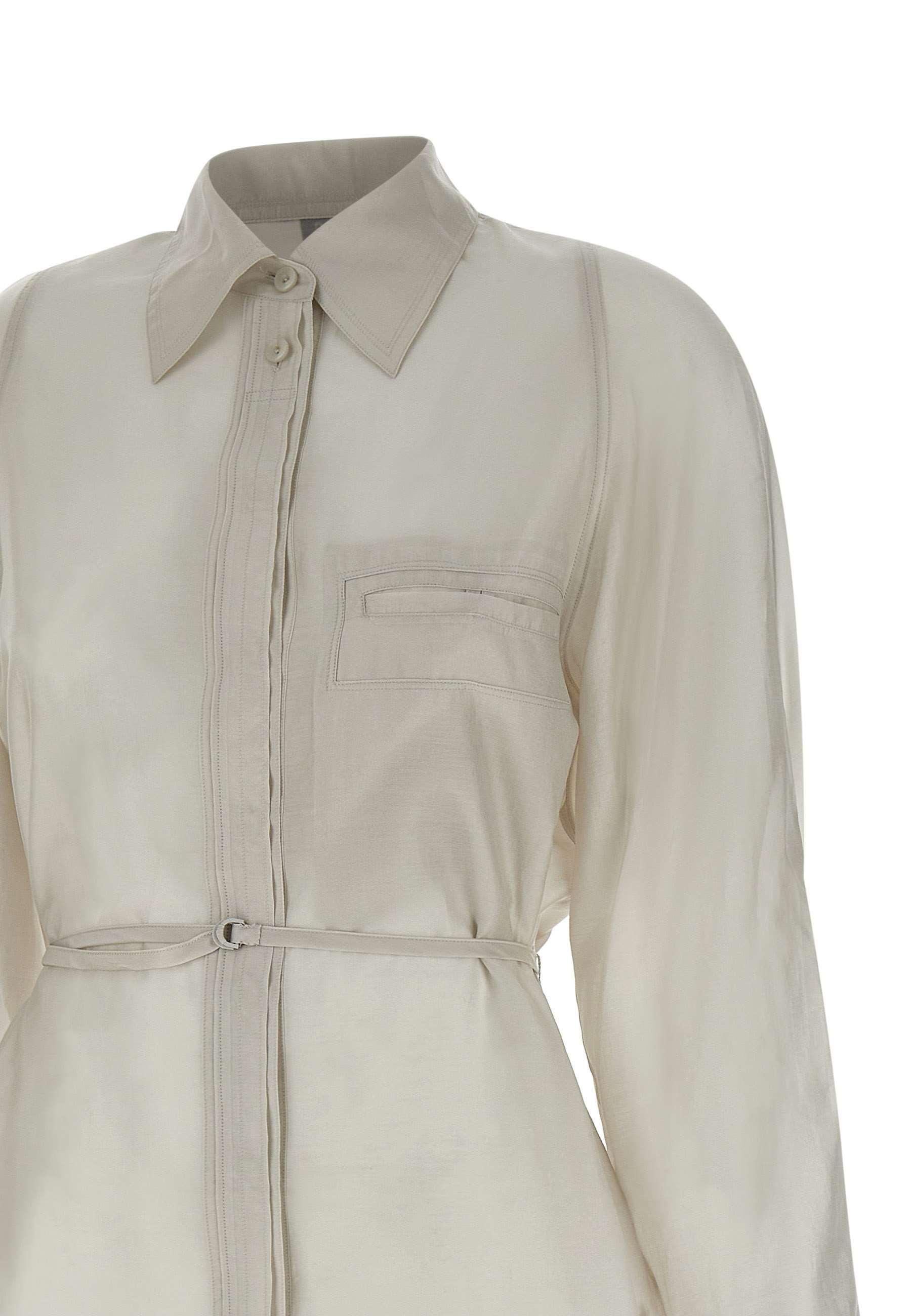 Tシャツ・カットソー LOW CLASSIC SEE-THROUGH BACK STRAP SHIRT LOW CLASSIC