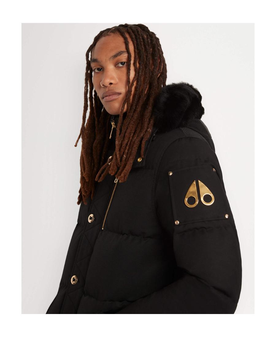 Moose Knuckles 3Q Jacket Shearling in Black for Men | Lyst