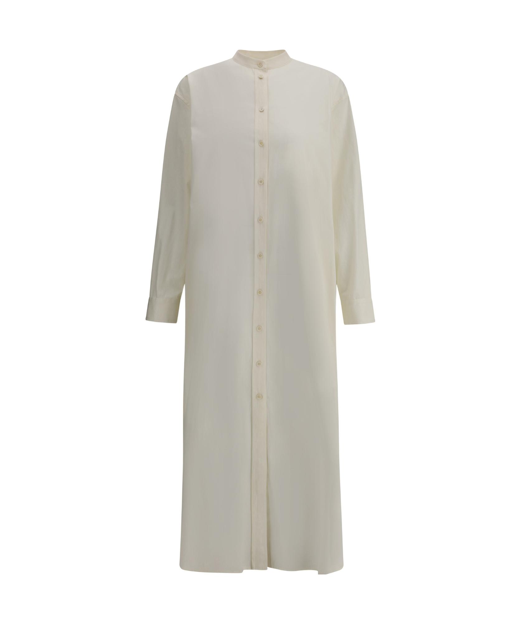 Jil Sander Shirt Dress in Gray | Lyst