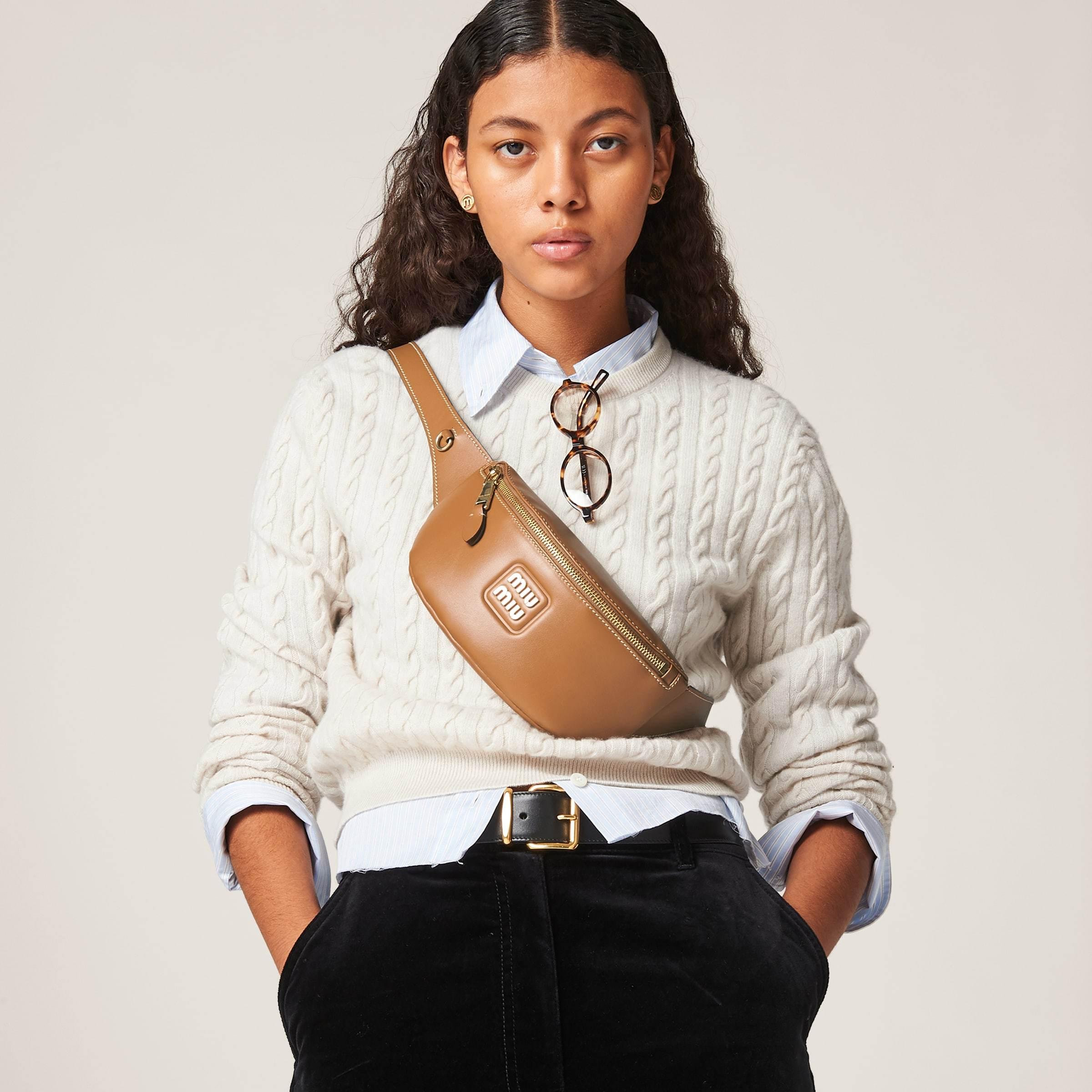 Miu miu belt bag sale sale