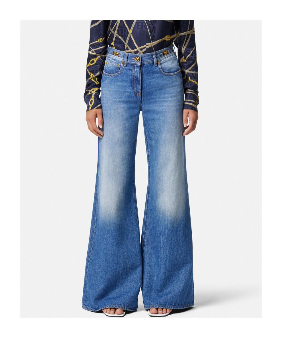 Versace Flare and bell bottom jeans for Women | Online Sale