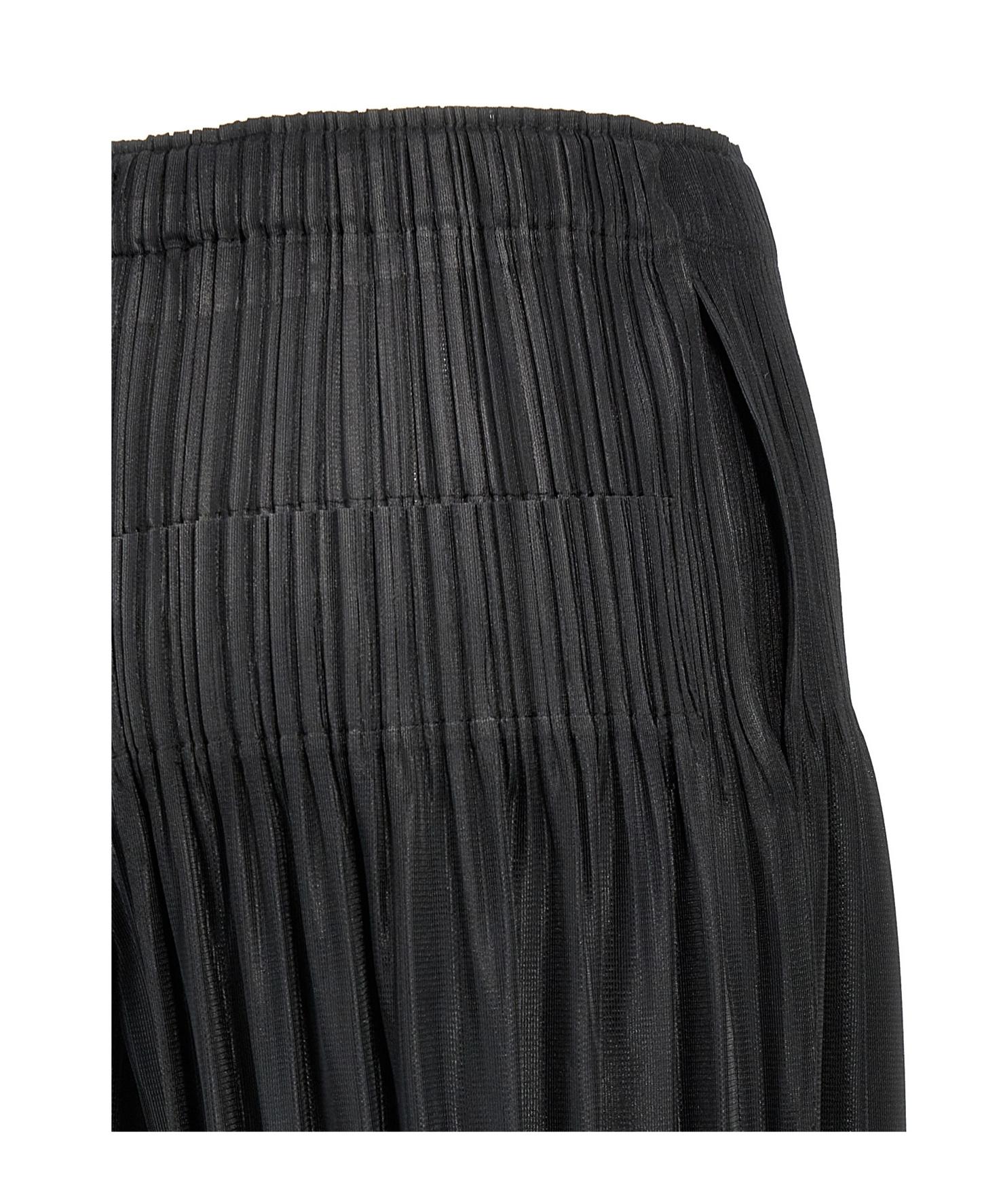 Pleats Please Issey Miyake Fluffy Basics Pants in Black | Lyst