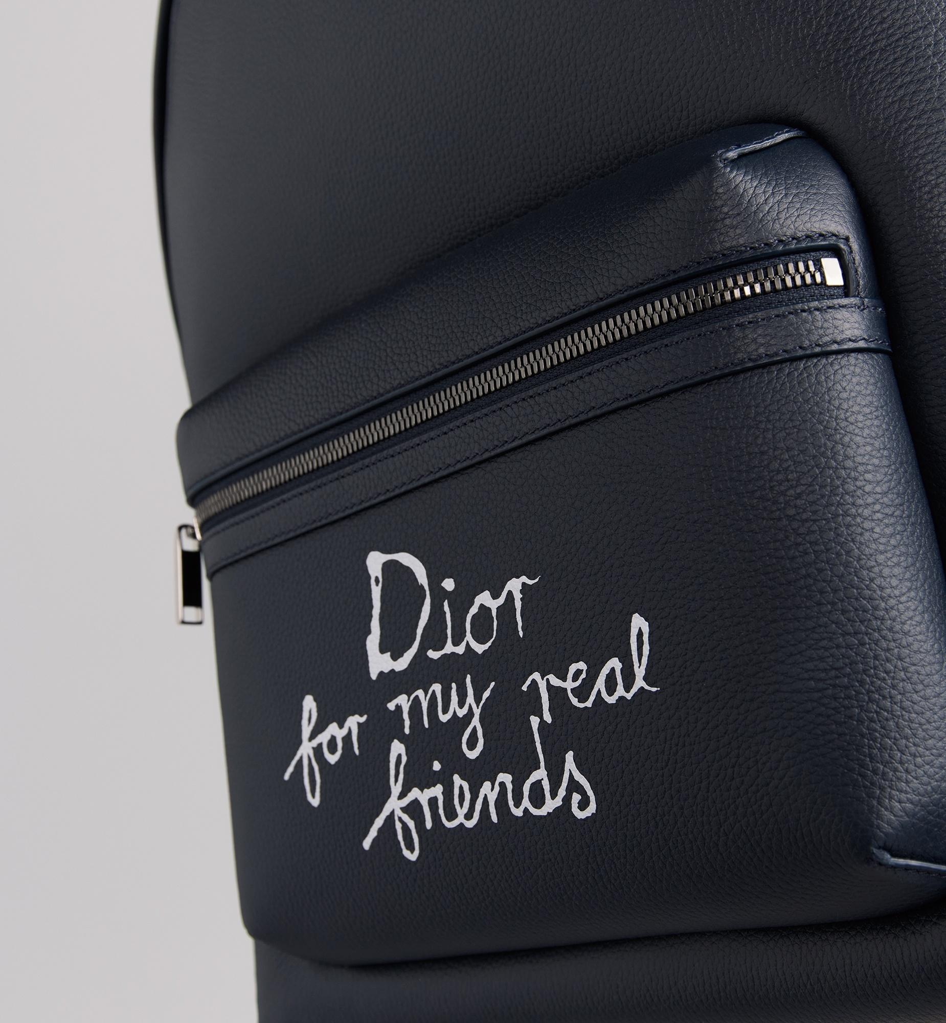 Dior And Hylton Nel Rider 2.0 Zipped Backpack in Blue for