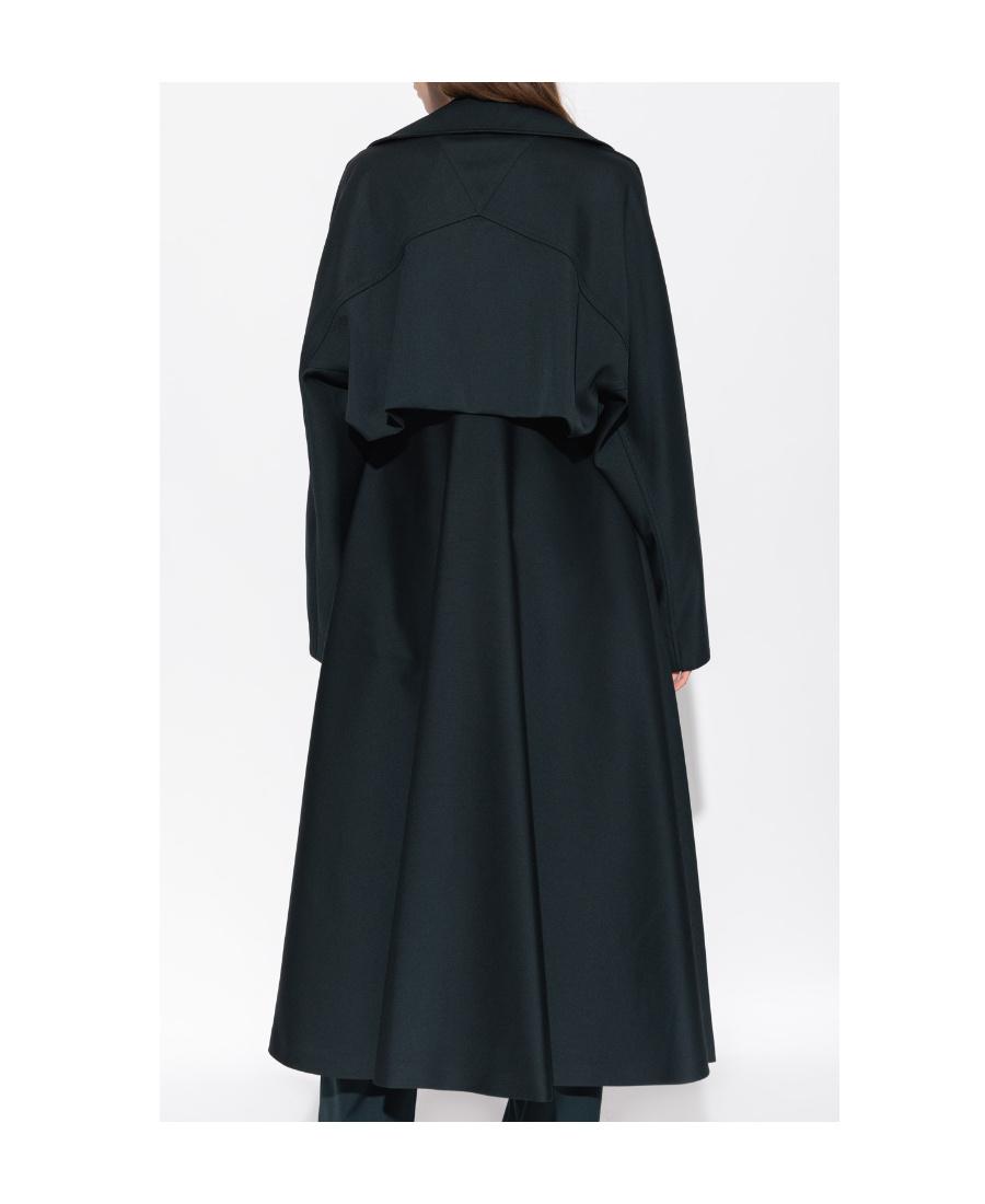 トレンチコート BOTTEGA VENETA Women Trench Coats 812009V4XP0 4246 Black Bottega Veneta Trench coats for Women | Online Sale up to 67