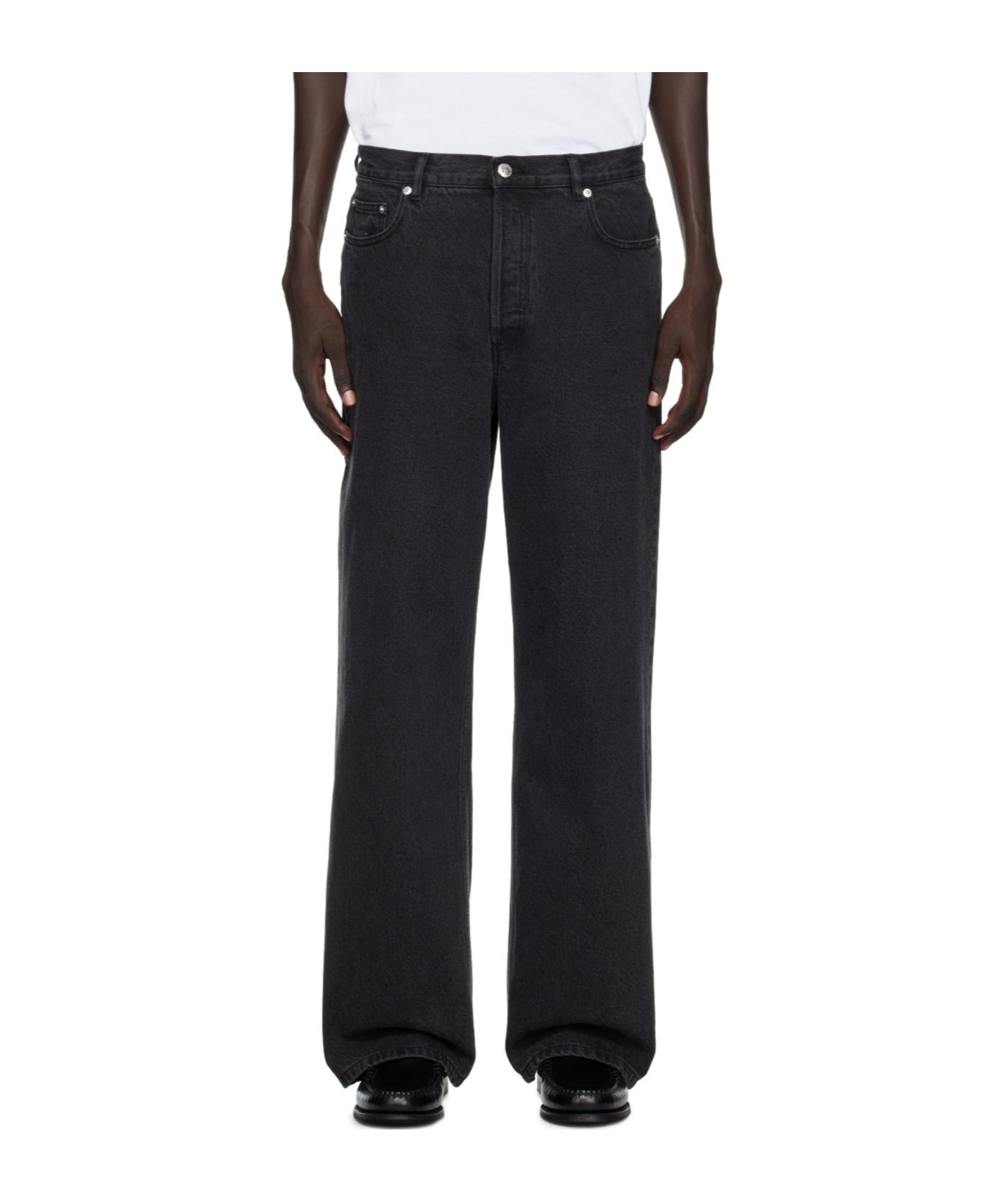 A.P.C. Aaron Jeans in Black for Men | Lyst