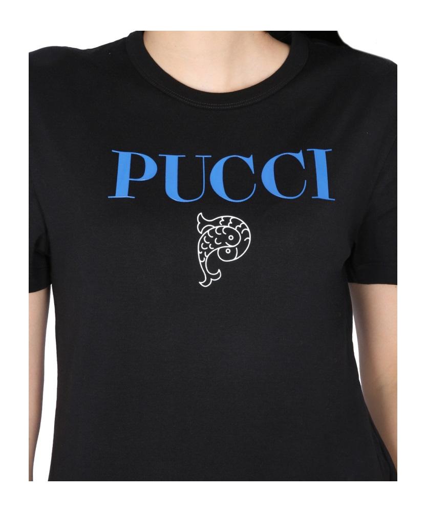 emilio pucci Tシャツ Emilio Pucci T-shirt T-shirt in White | Lyst