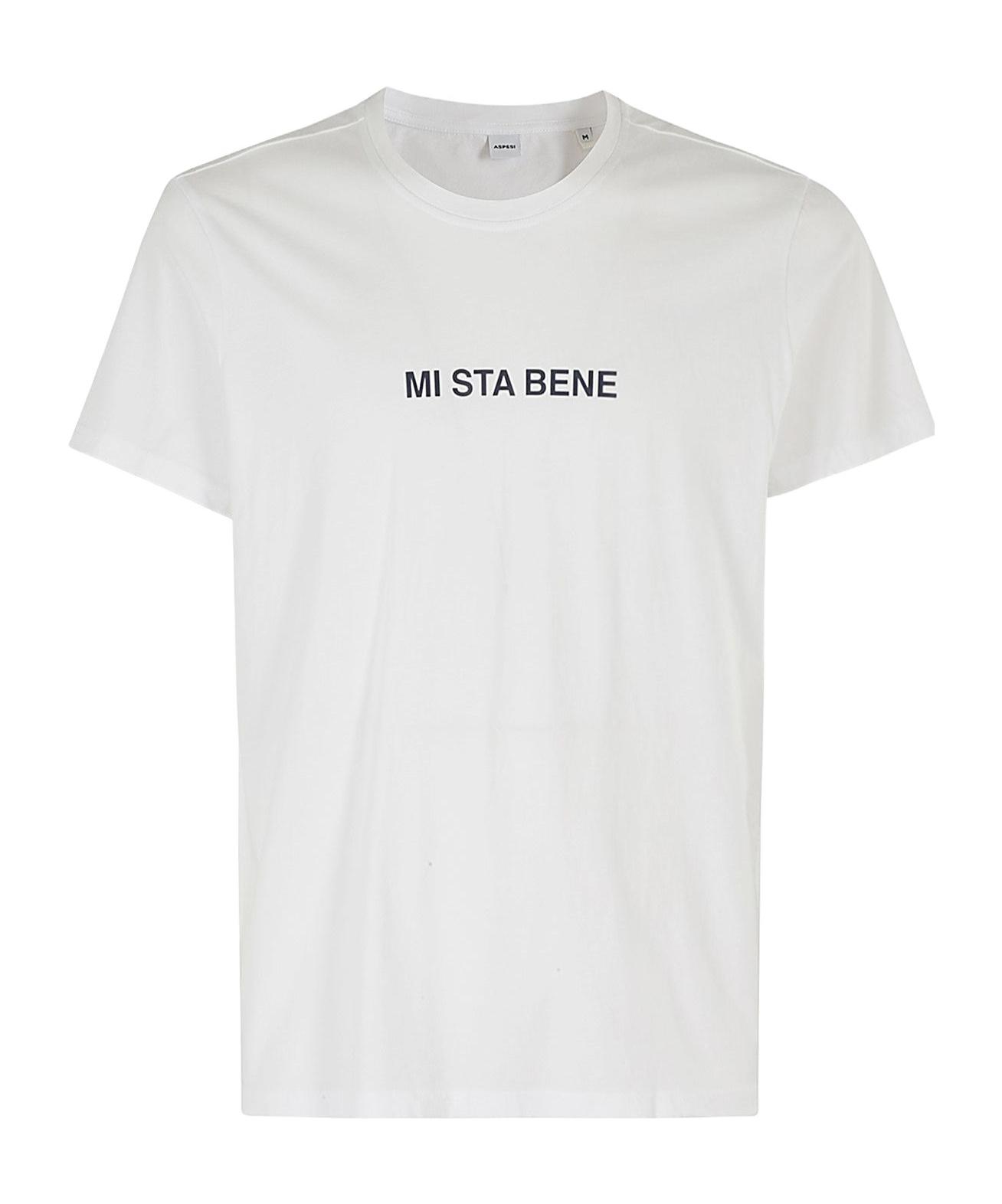 Tシャツ・カットソー ASPESI Men T Shirts AY28 A335 01072 White Aspesi ASPESI Men T-Shirts AY28 A335 01072 White | Grailed