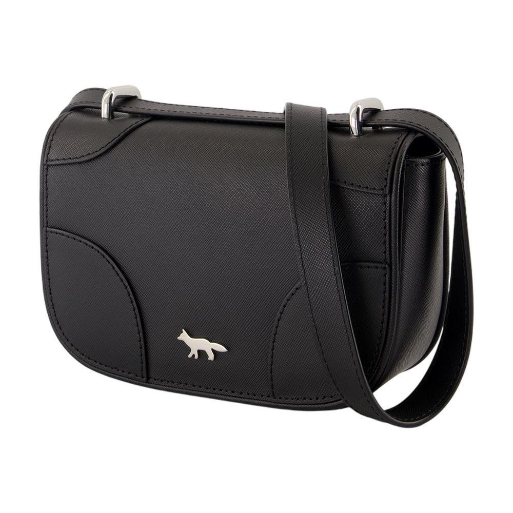 Maison Kitsuné Mini Boogie Crossbody in Black | Lyst