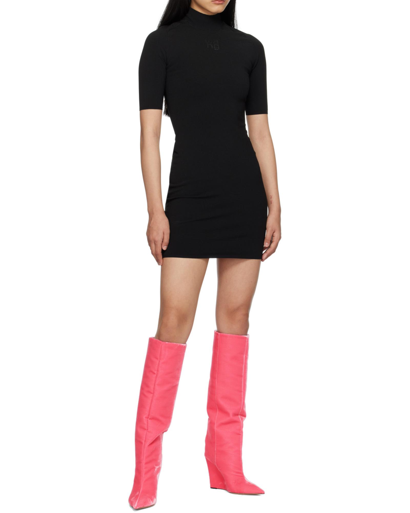 slim fit dress slacks T by Alexander Wang // Cut Out T-Shirt Dress – VSP Consignment main image 0