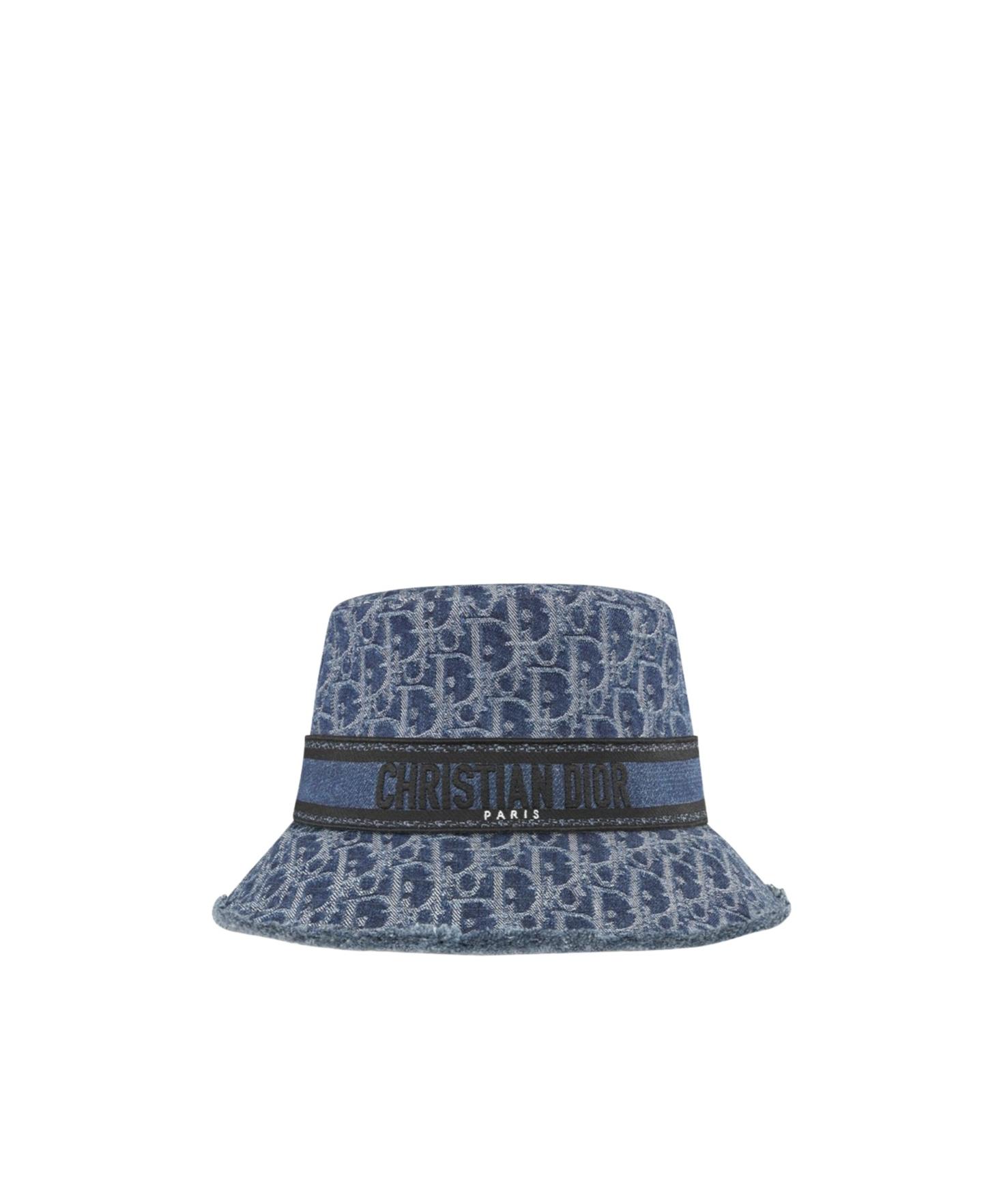 Dior D-Bobby Oblique Small Brim Bucket Hat in Blue | Lyst