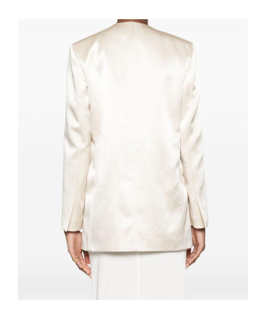 ジャケット PHILOSOPHY DI LORENZO SERAFINI Ivory Polyester Blend Blazer Philosophy Di Lorenzo Serafini Outlet: Blazer woman - Ivory