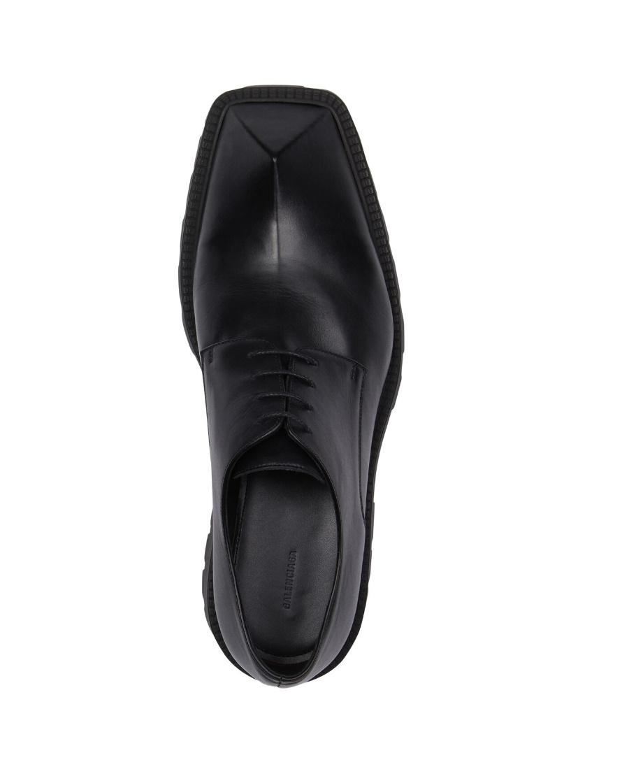 Balenciaga Rhino Derby Shoes in Black for Men | Lyst