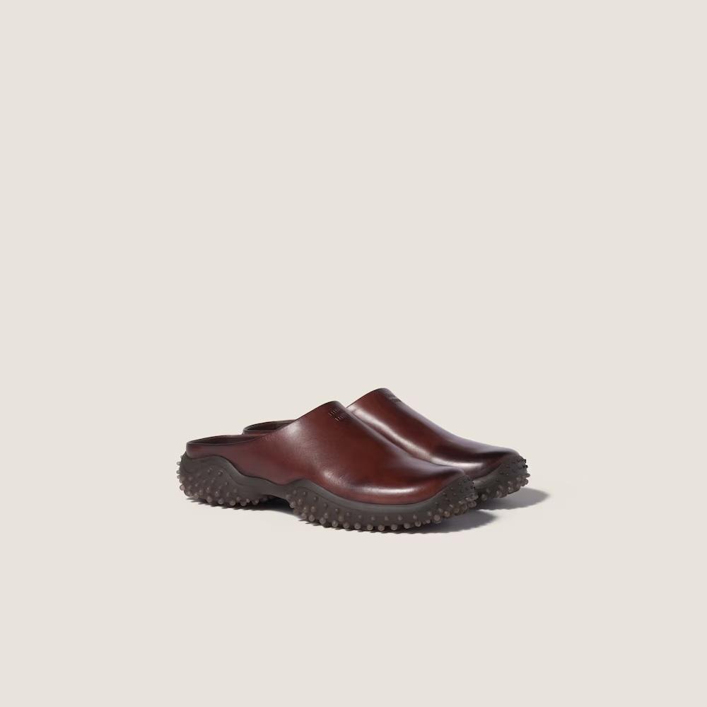 Miu Miu Mule shoes for Women | Online Sale up to 74% off | Lyst