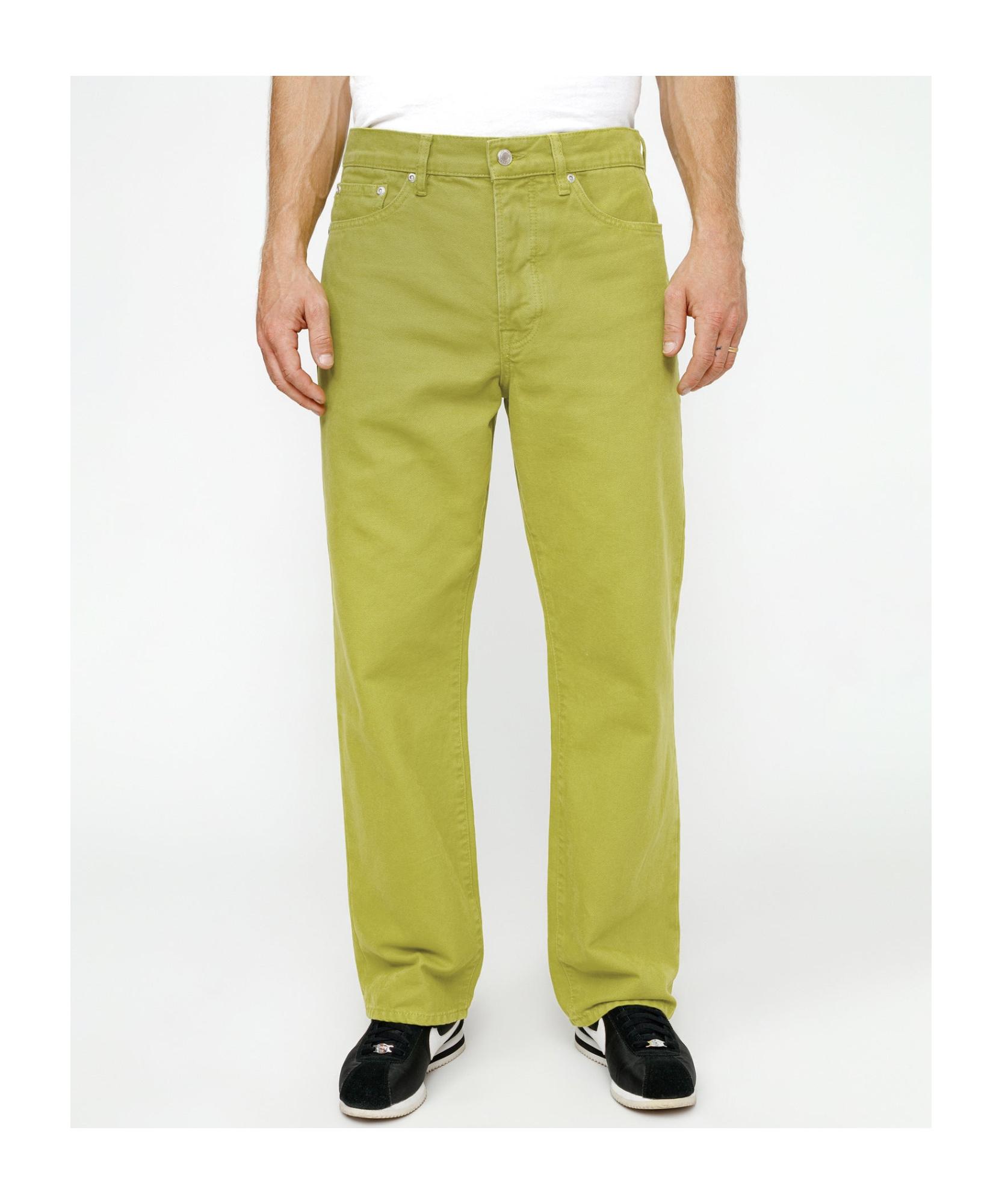 Stüssy BIGOL Jeans オリーブグリーン 34 Stussy - GREEN BIG OL DENIM JEAN – LE LABO STORE