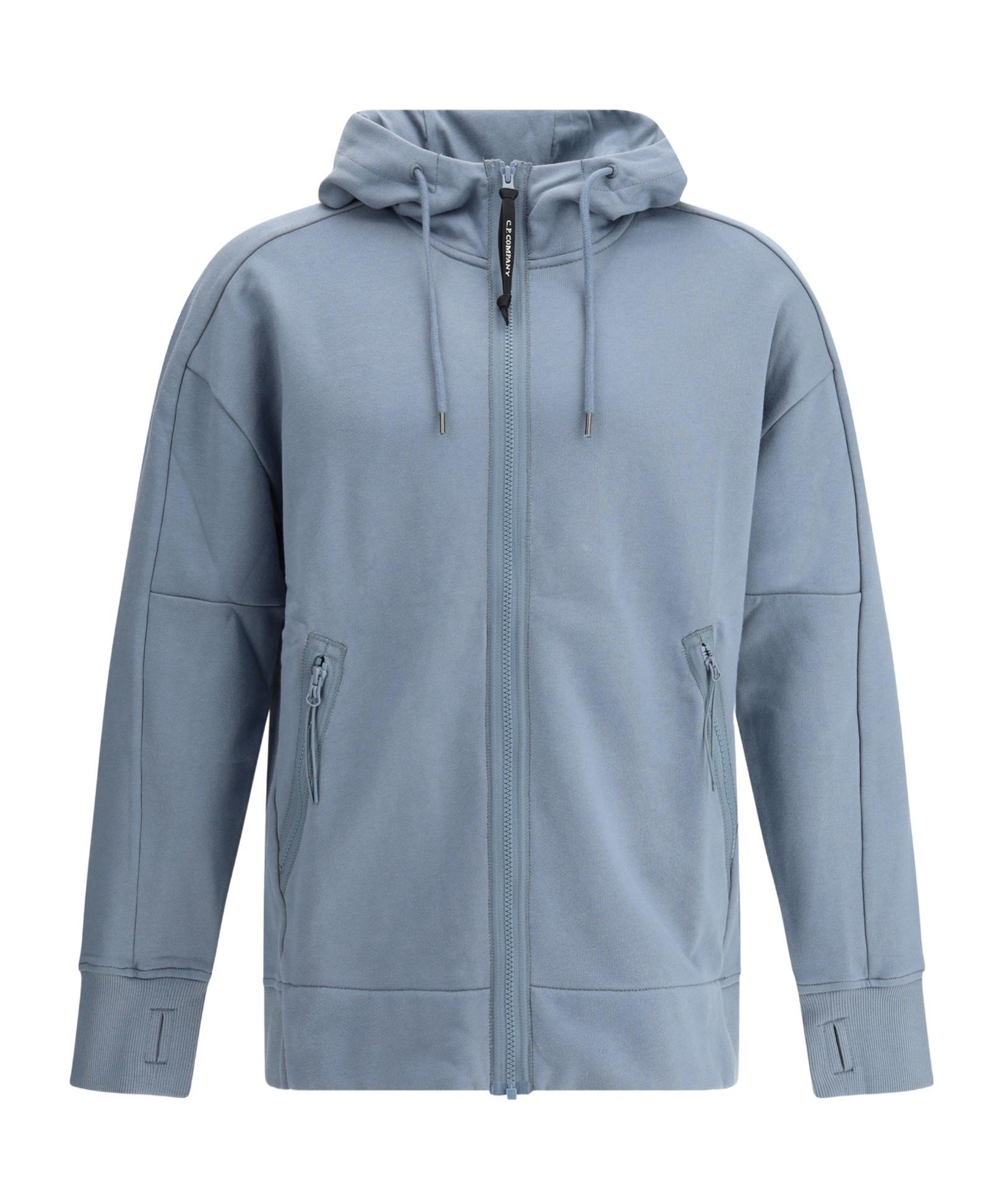 Company Goggles-Detail Hoodie in Blue for Men Lyst