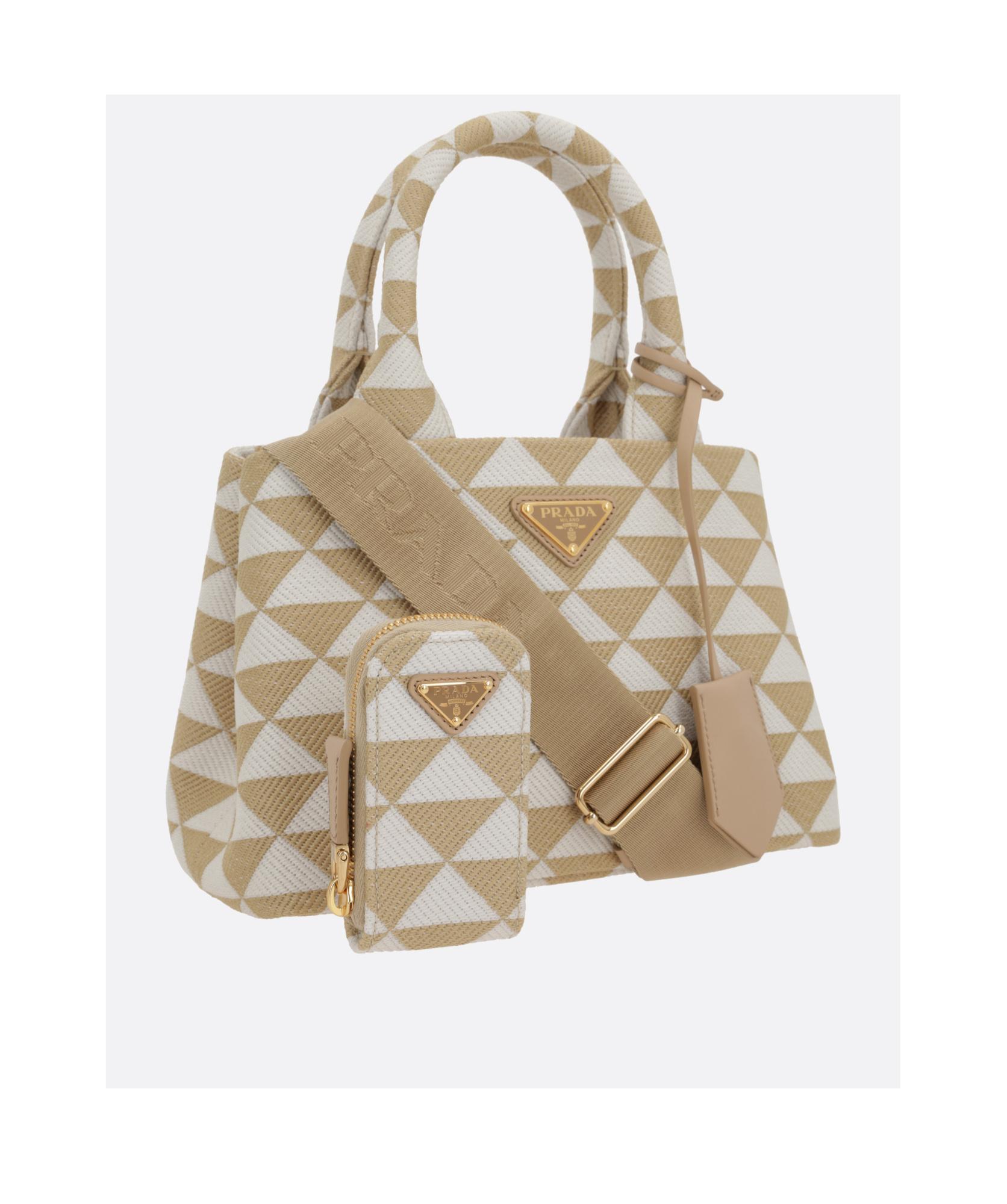 PRADA トートバッグSYMBOLE EMBROIDERED TOTE