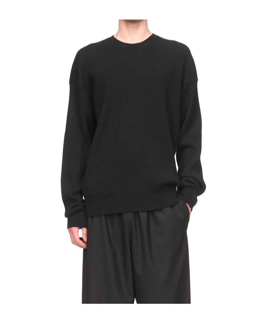 【関税込み】the row DIMARCO' SWEATER Dimarco Sweater Black in Wool – The Row