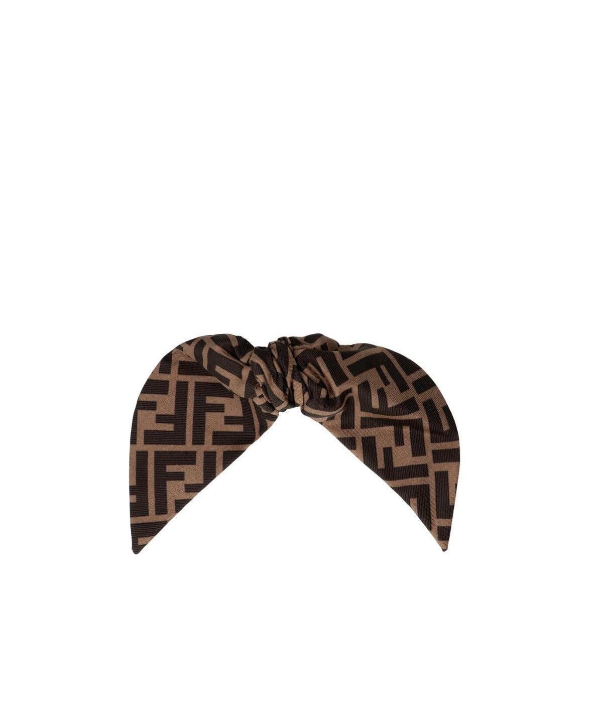 ヘアアクセサリー Fendi Silk Twill Hair Clip With Ff Motif Silk twill hair clip with FF motif FENDI - Nugnes1920