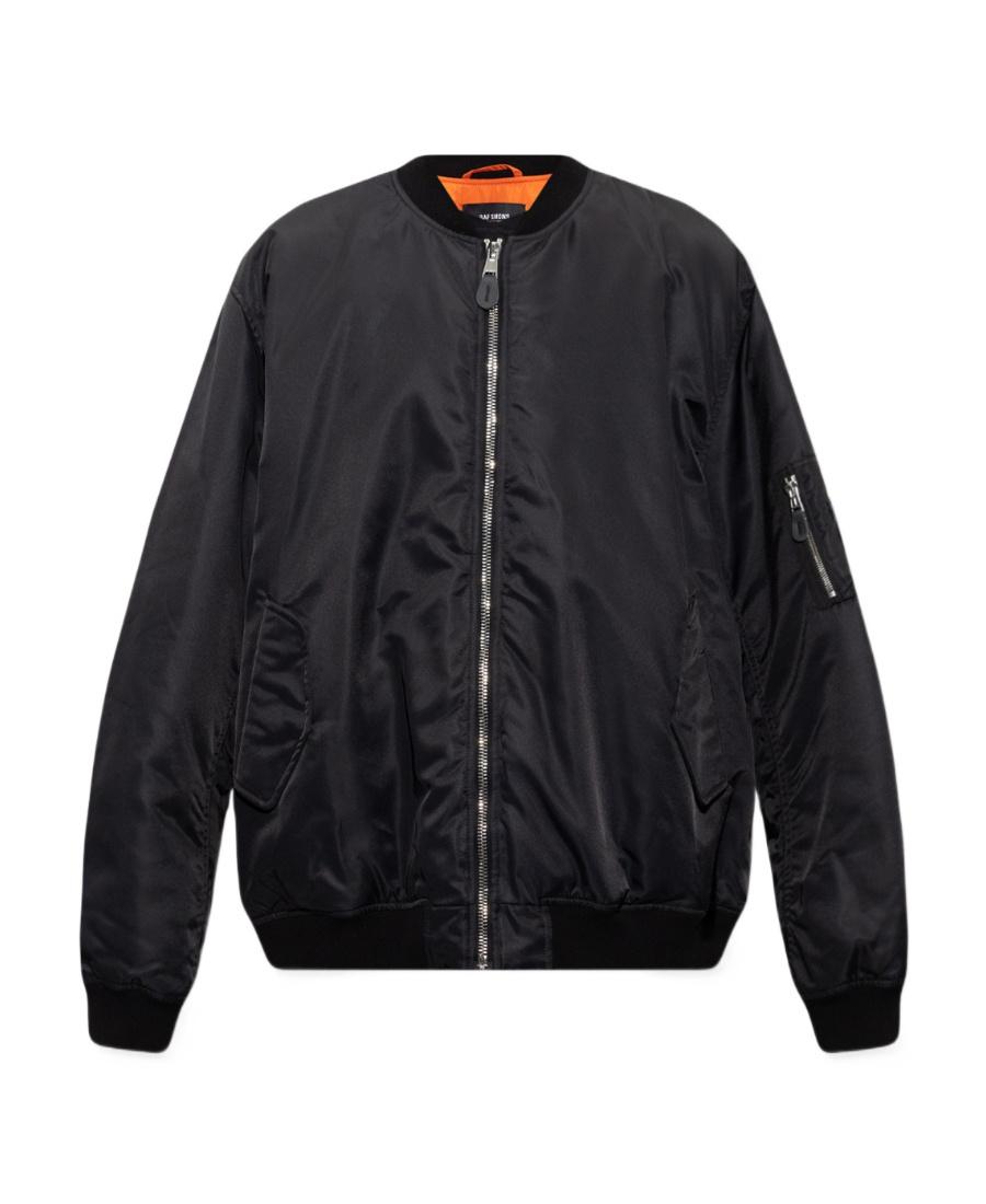 RAF BY RAFSIMONS jacket パーカー RAF SIMONS ラフシモンズ パーカー BLACK サイズXS