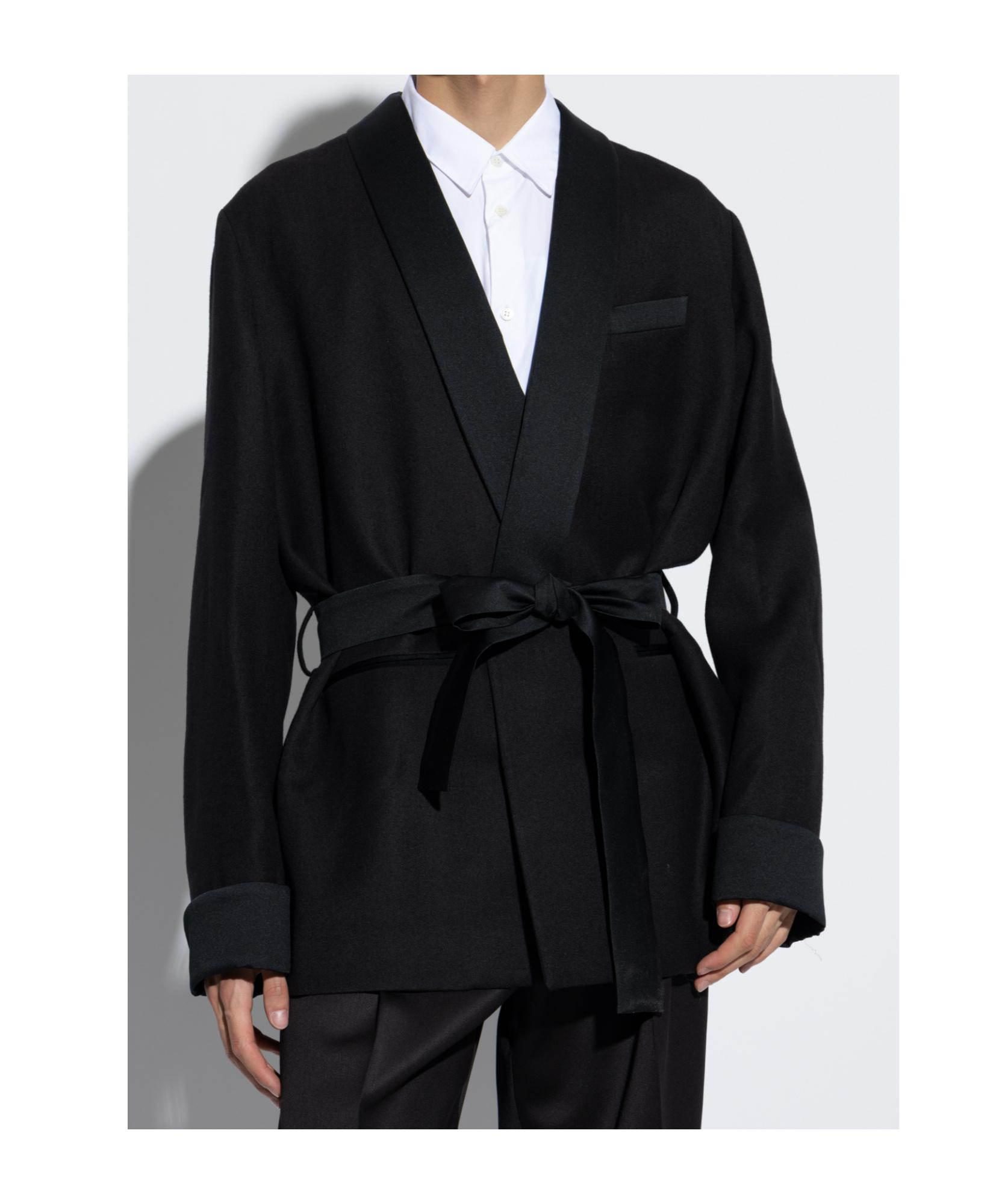 Amiri Tie-Waist Blazer in Black for Men | Lyst Amiri Tie-Waist Blazer in Black for Men | Lyst