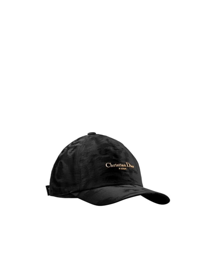 Dior Christian Paris D-Player Logo Plaque Baseball Cap in Black | Lyst