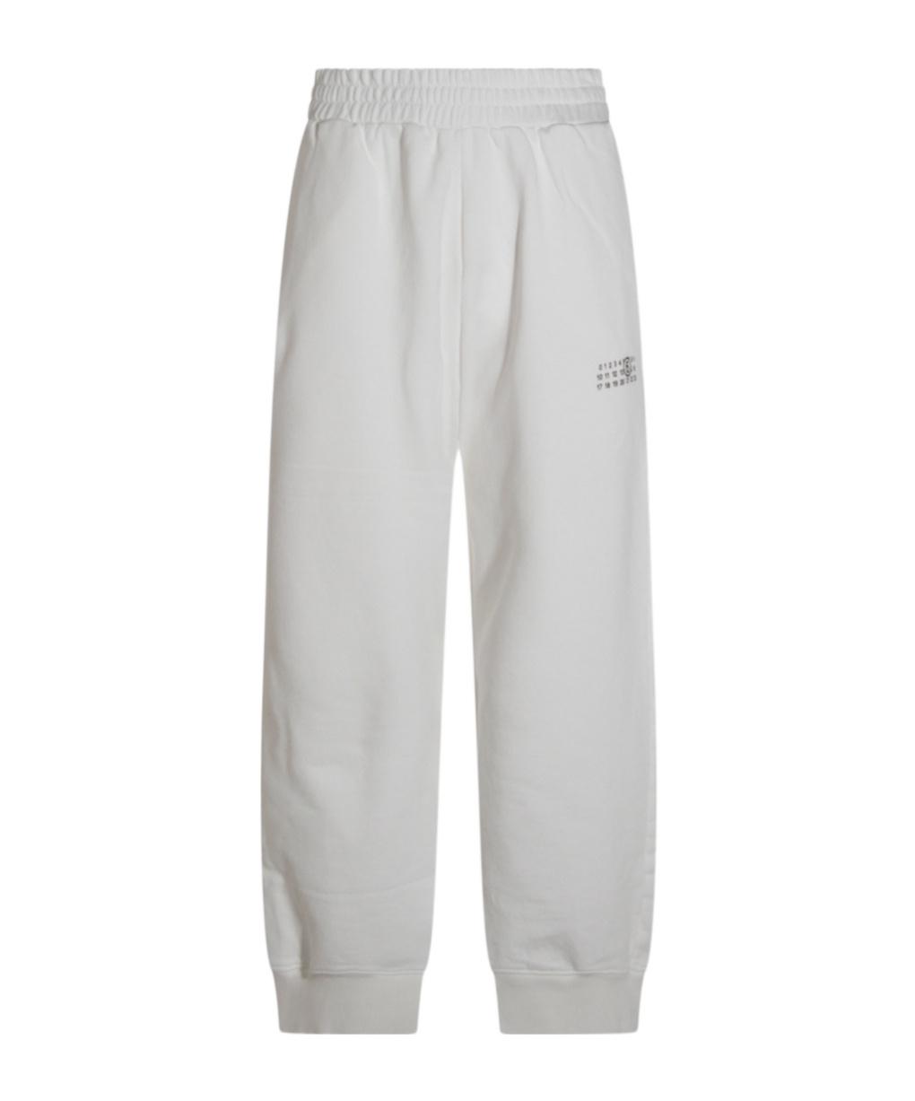 パンツ Mm6 By Maison Margiela Brushed Cotton Joggers With Cotton sweatpants in grey - MM 6 Maison Margiela Kids