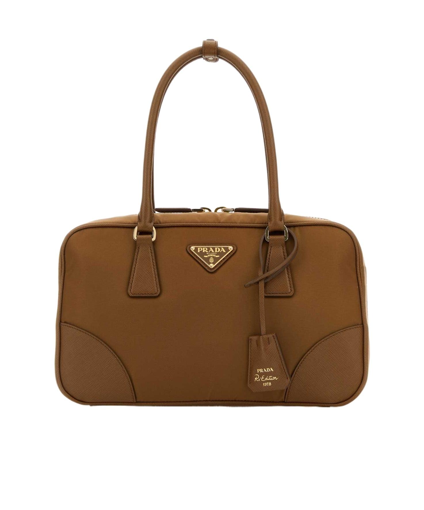 【送料込】PRADA ダングル レザー トップハンドルバッグ PRADA】ダングル レザー トップハンドル ミニバッグ (PRADA