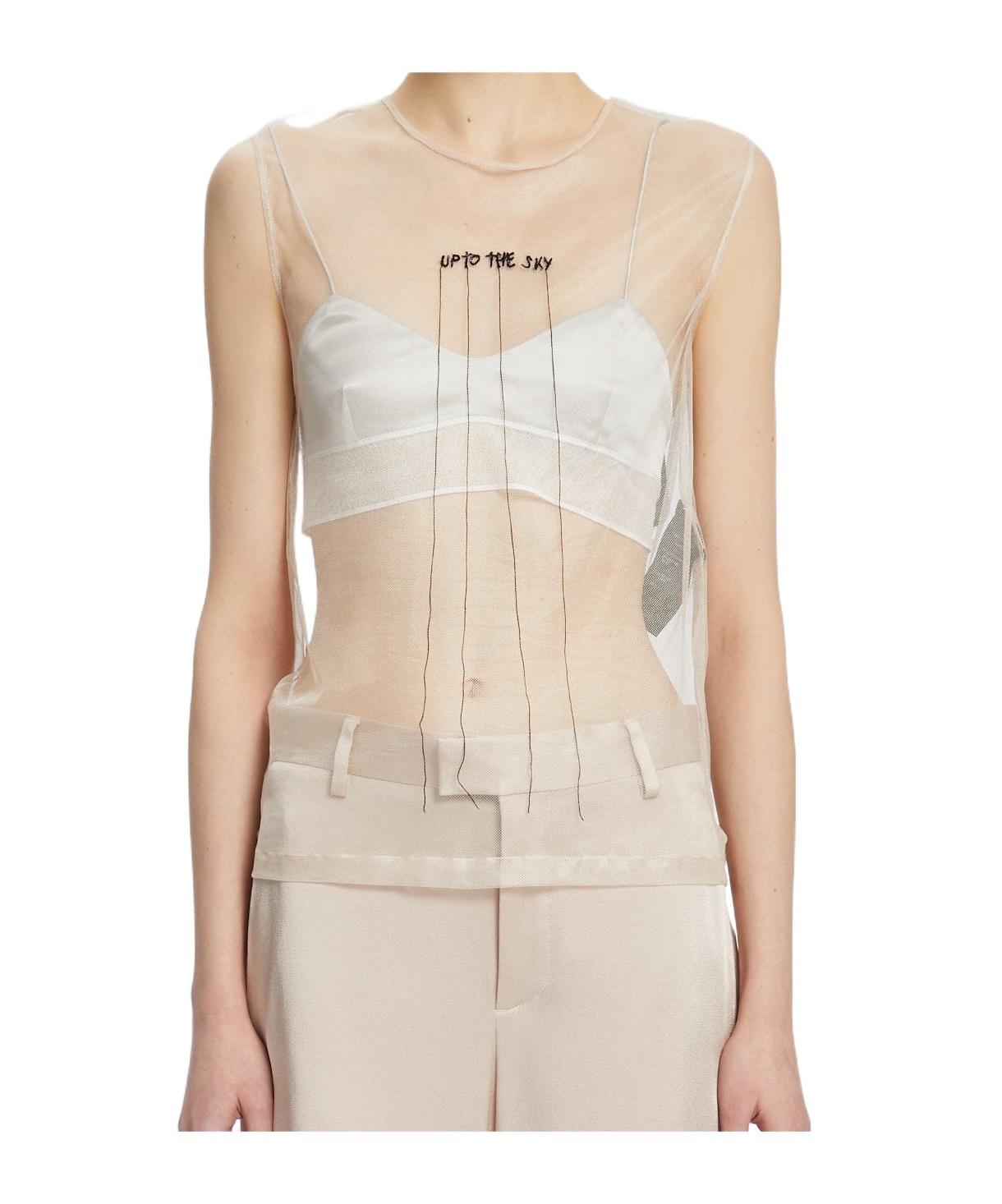 トップス 00s archive ANN DEMEULEMEESTER camisole トップス 00s archive ANN DEMEULEMEESTER camisole Ann