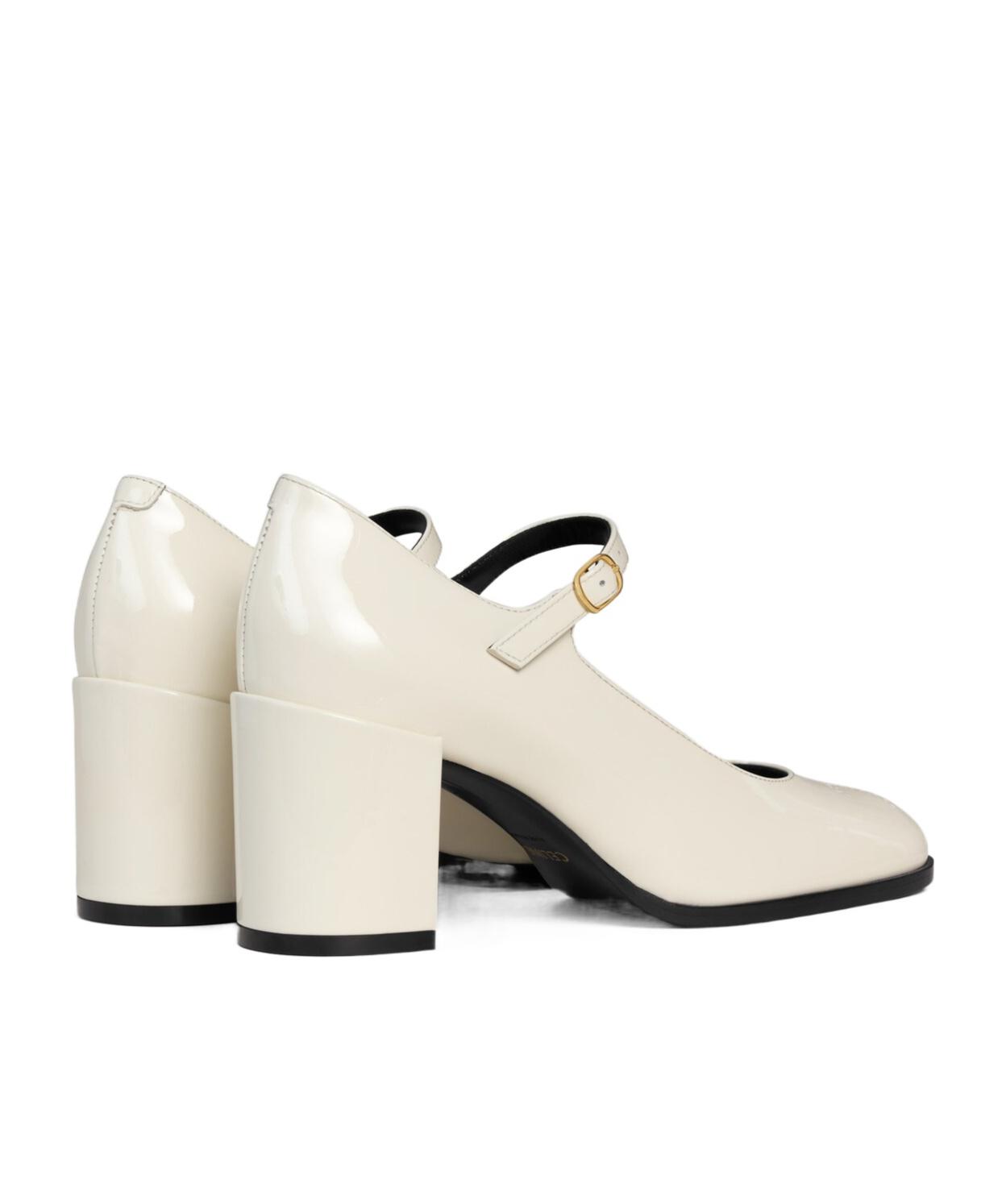 LILY BABIES AVEC TRIOMPHE PERFORÉ EN CUIR De Veau Verni 360314582c.38no.39