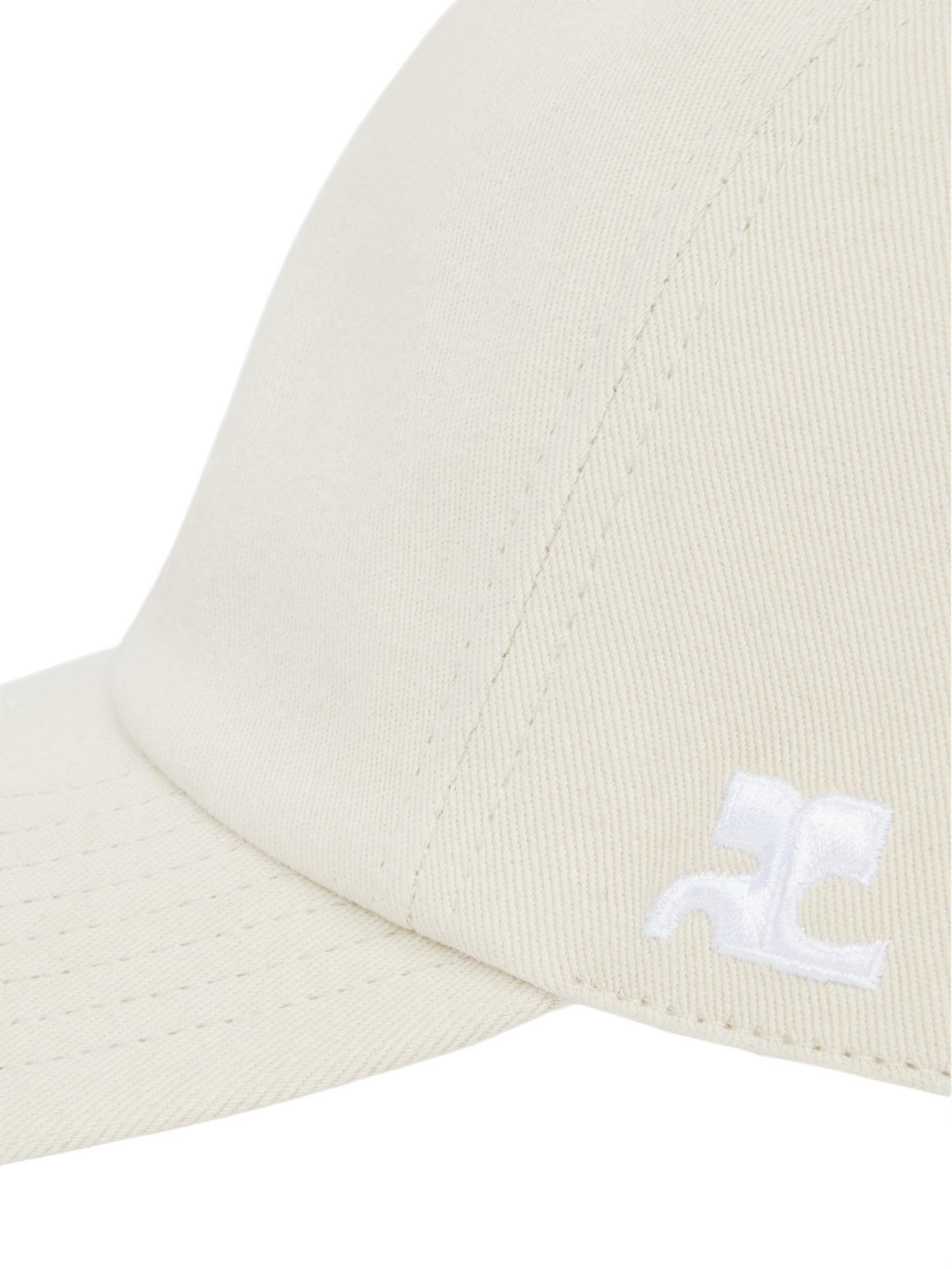 Courreges Courrèges Ac Signature Cap in White for Men | Lyst UK