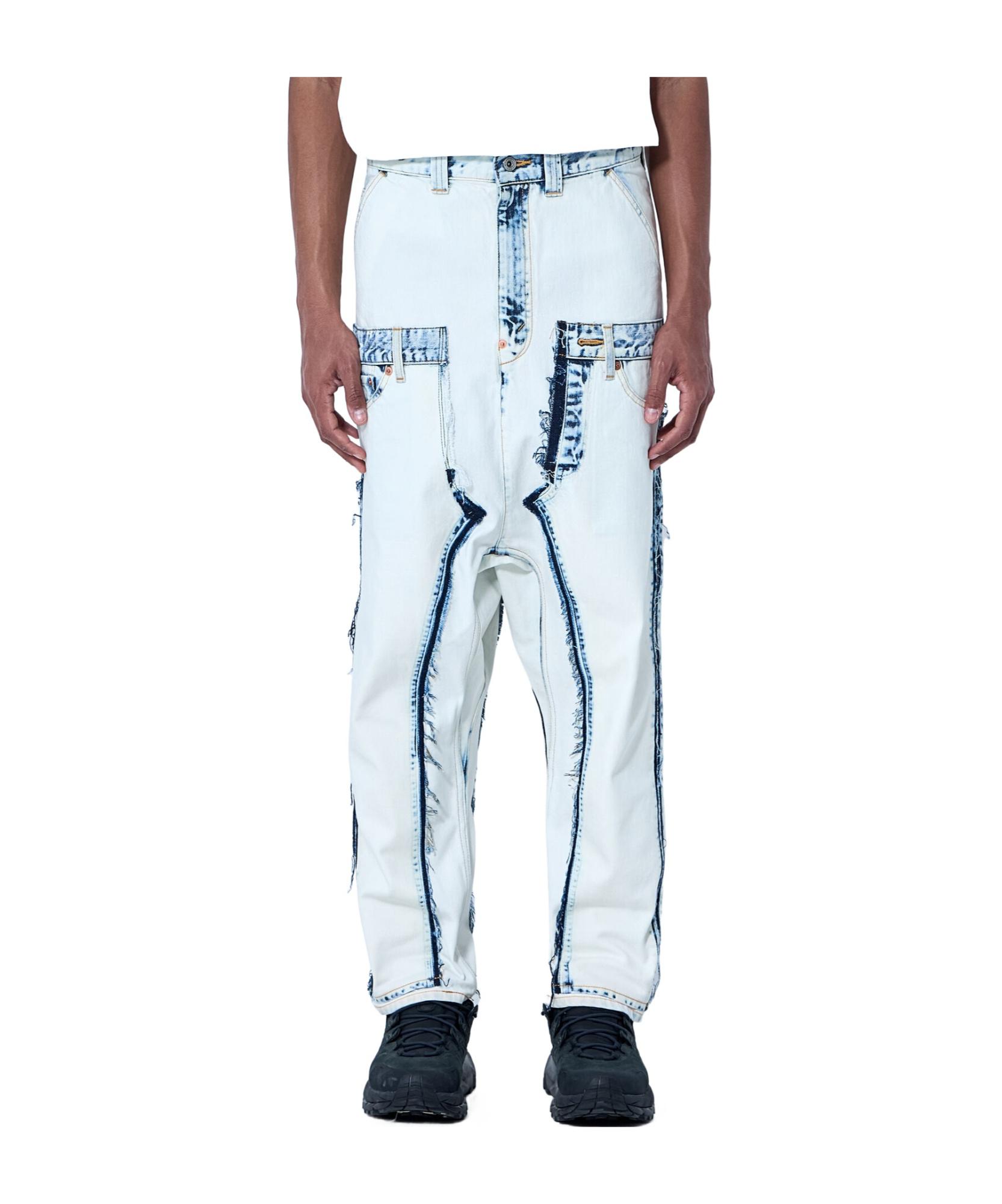 パンツ junya watanabe boarder destroy leggings JUNYA WATANABE Junya Watanabe Comme des Garcons x Levis Pants パンツ