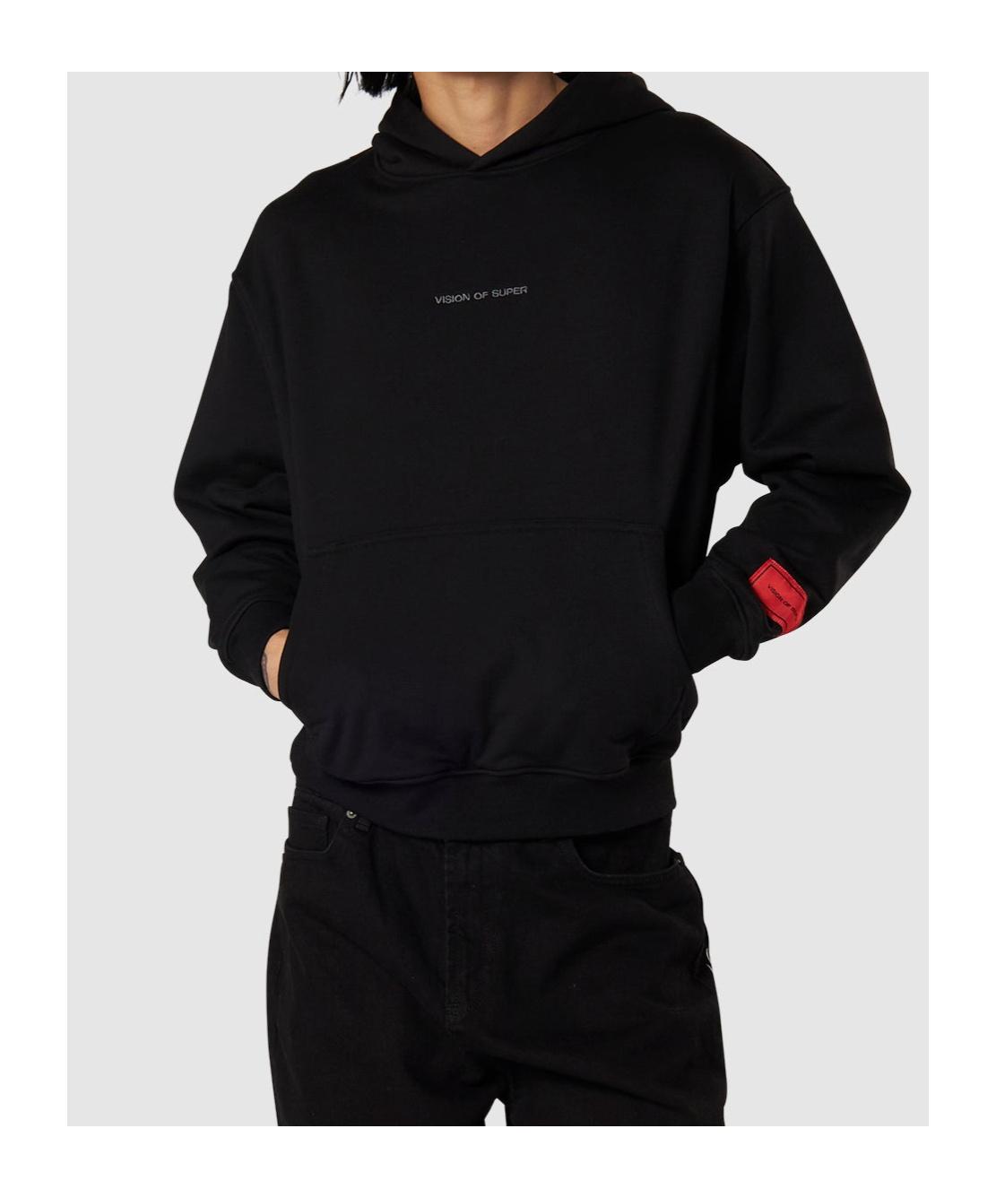 パーカー・フーディ VISION OF SUPER RUINED SKULL HOODIE Vision Of Super Skull-Print Hoodie in Black for Men | Lyst