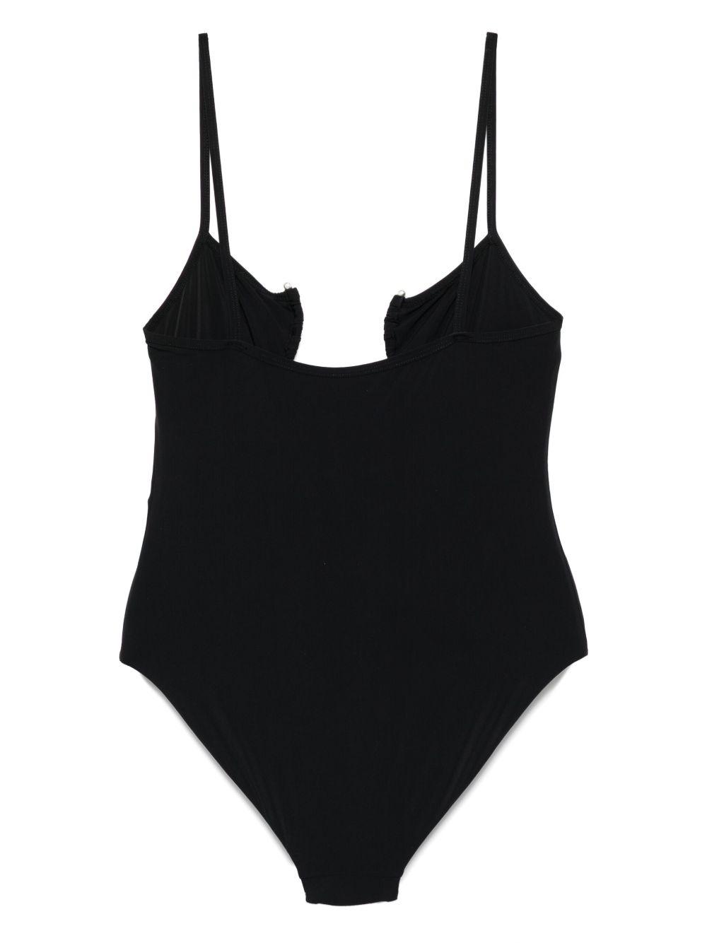 ビキニ CHRISTOPHER ESBER Women Swimsuit 412590 24047068 Black Pierced Orbit swimsuit in black - Christopher Esber | Mytheresa