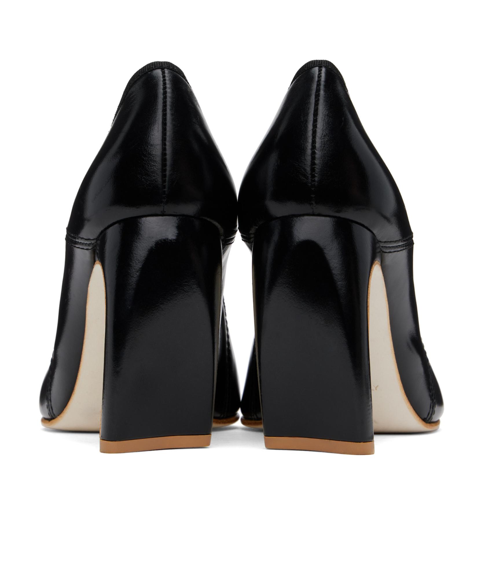 【関税込み】Tory Burch ブラック Peep Toe 90mm ヒール 関税込み】Tory Burch ブラック Peep Toe 90mm ヒール pierced
