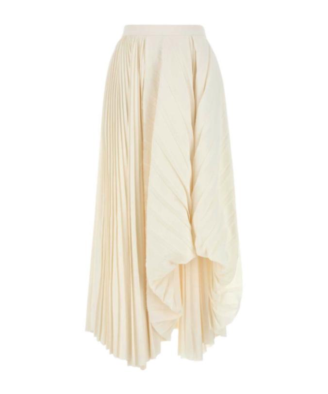 ワンピース ALEXANDER MCQUEEN Women Mid Skirts 834043QAABS9000 White ホワイト（白）系 alexander mcqueen(アレキサンダー