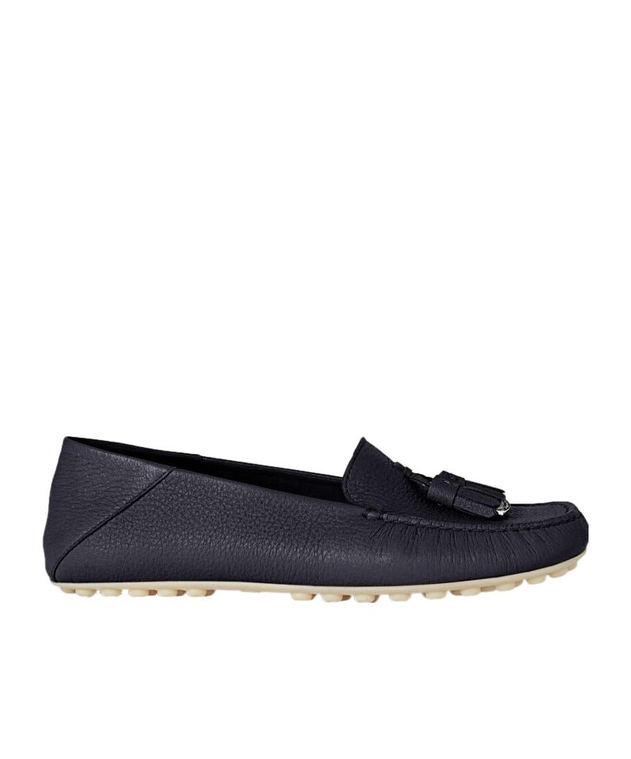 LP DOT SOLE WALK LOAFERS NAVY SUEDE main image 0