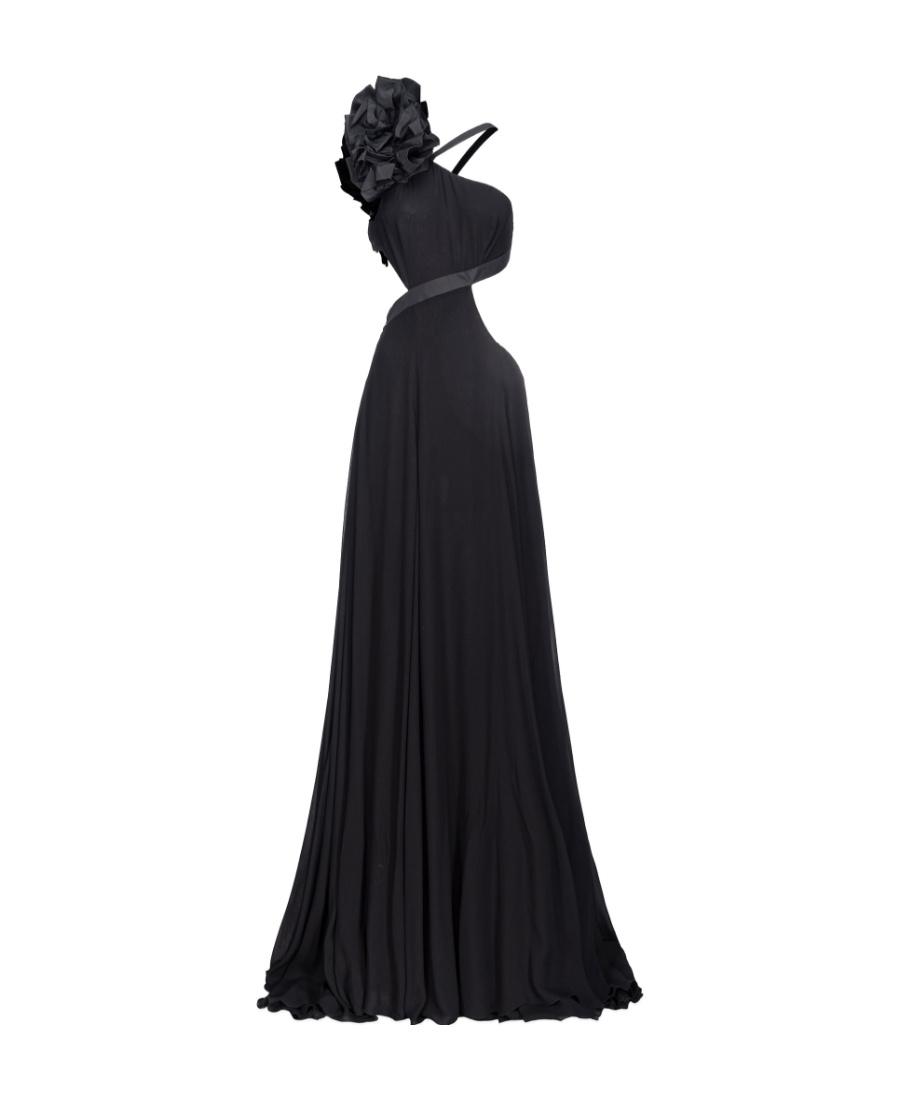 ワンピース PINKO Woman Dress Black 104643A2EB Z99 Elegant long coat dress PINKO → Shop Online