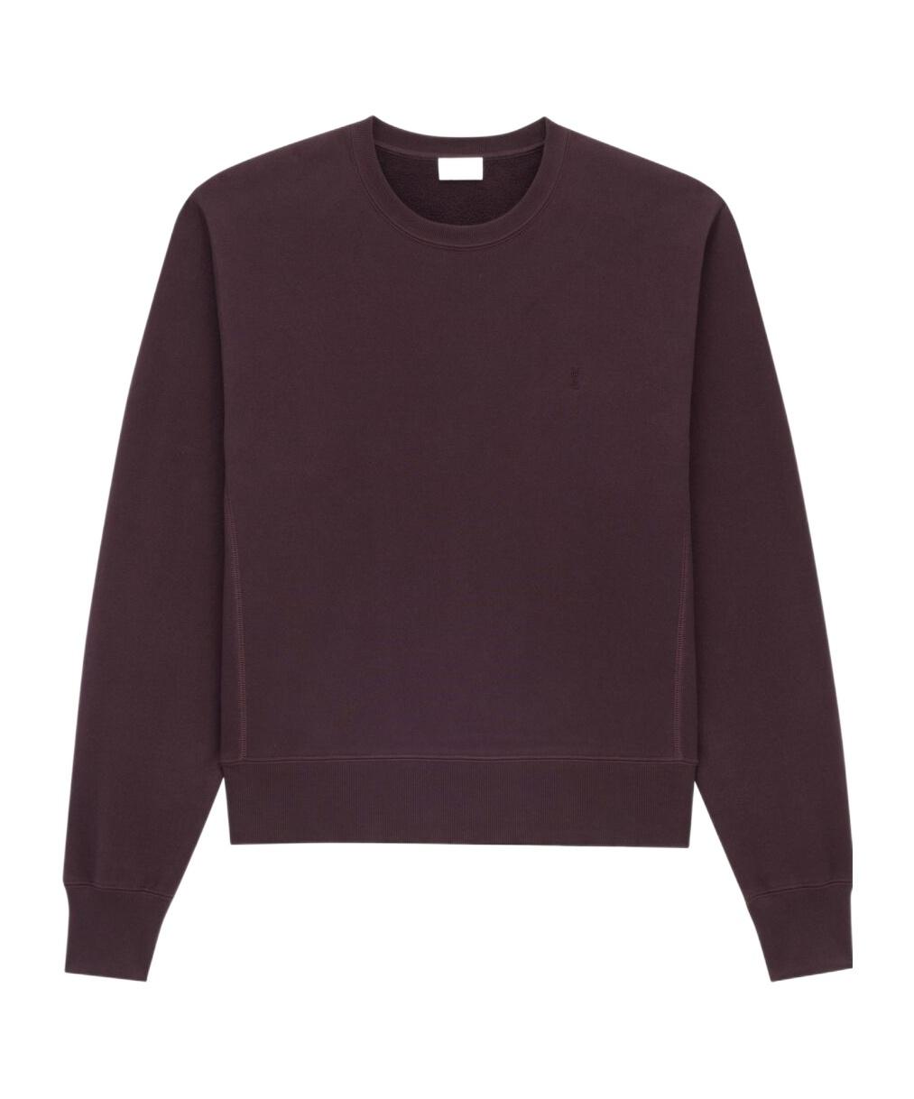 スウェット・トレーナー SAINT LAURENT WHITE COTTON SWEATSHIRT Saint Laurent Ysl Sweatshirt in White for Men | Lyst