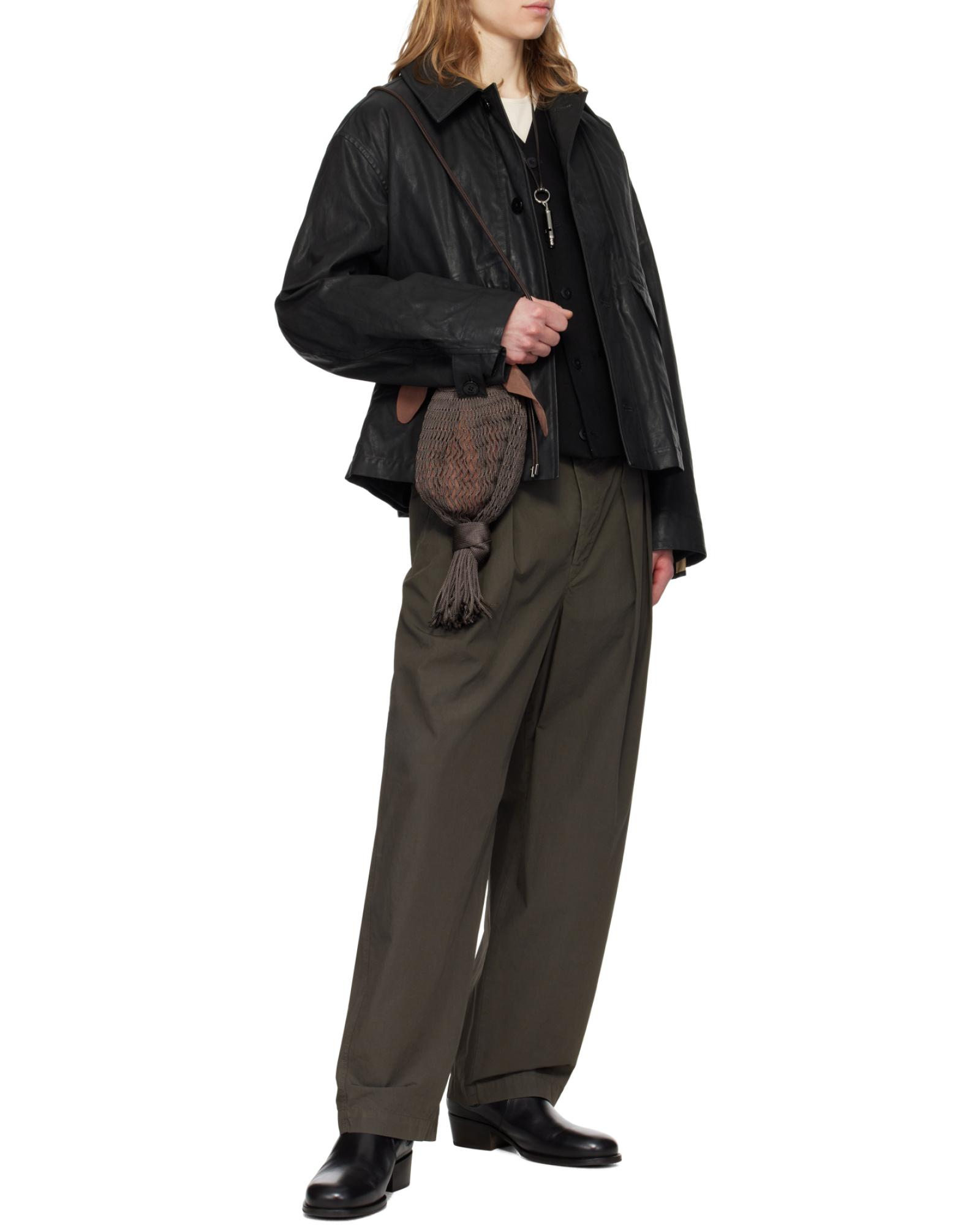 Lemaire Biker Blouson in Black for Men | Lyst