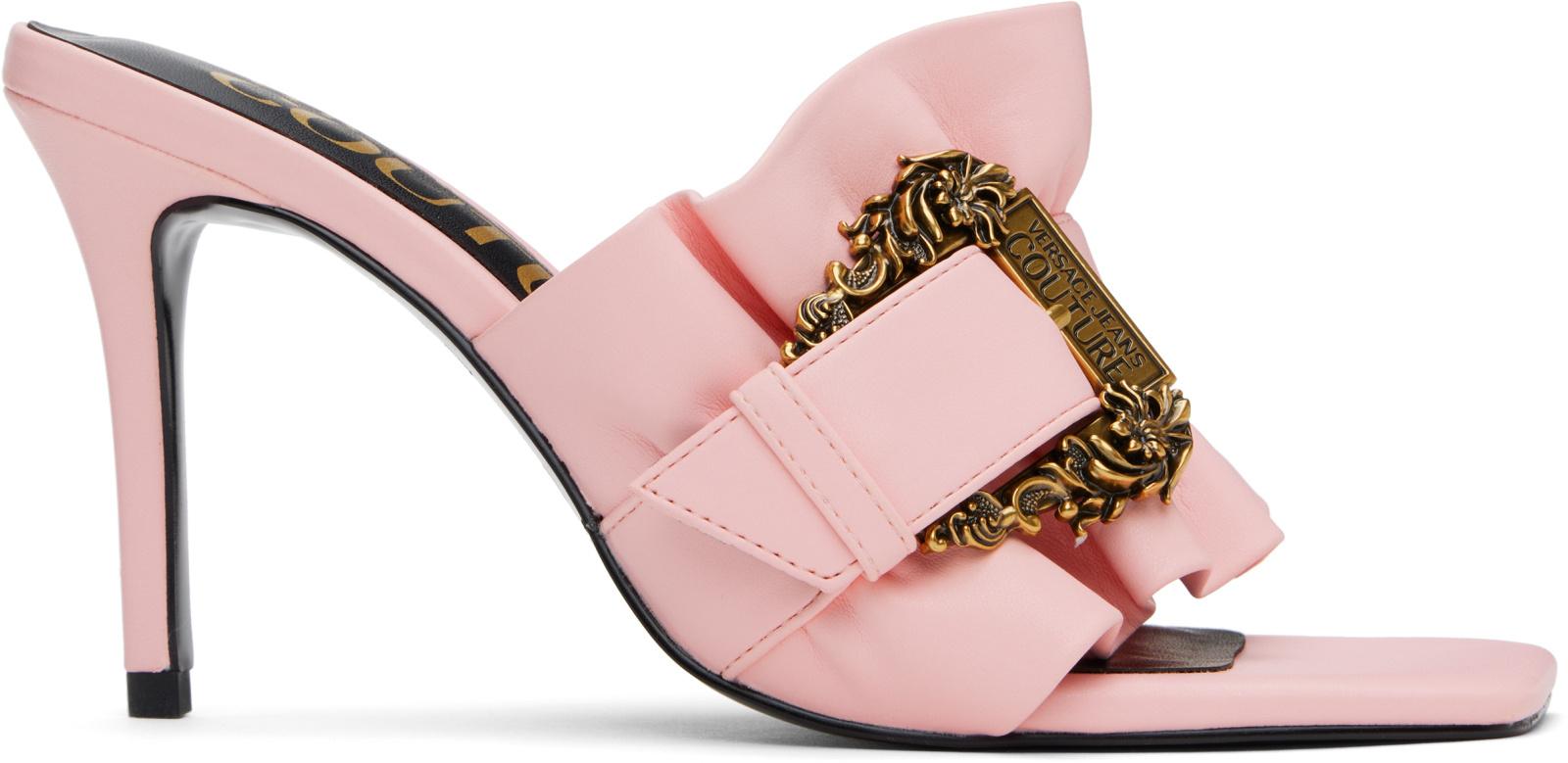 Women's Versace Jeans Couture Sandal heels from $224 | Lyst
