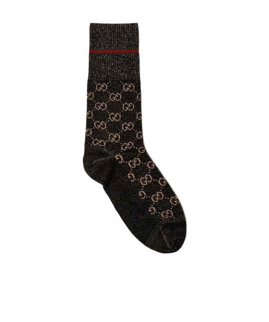 Gucci Molina Mesh hotsell calf socks in black large