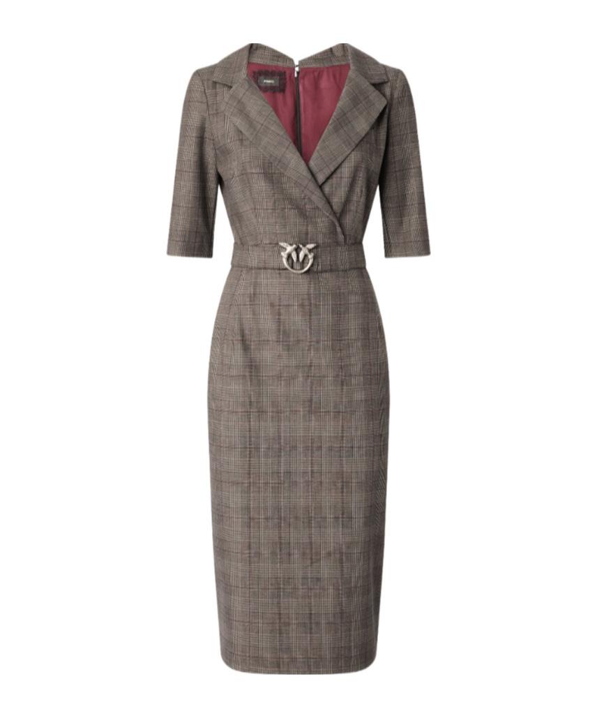pinko dress Midi with a cut-out detailing Size Country Unit PINKO Long Dress With Mesh