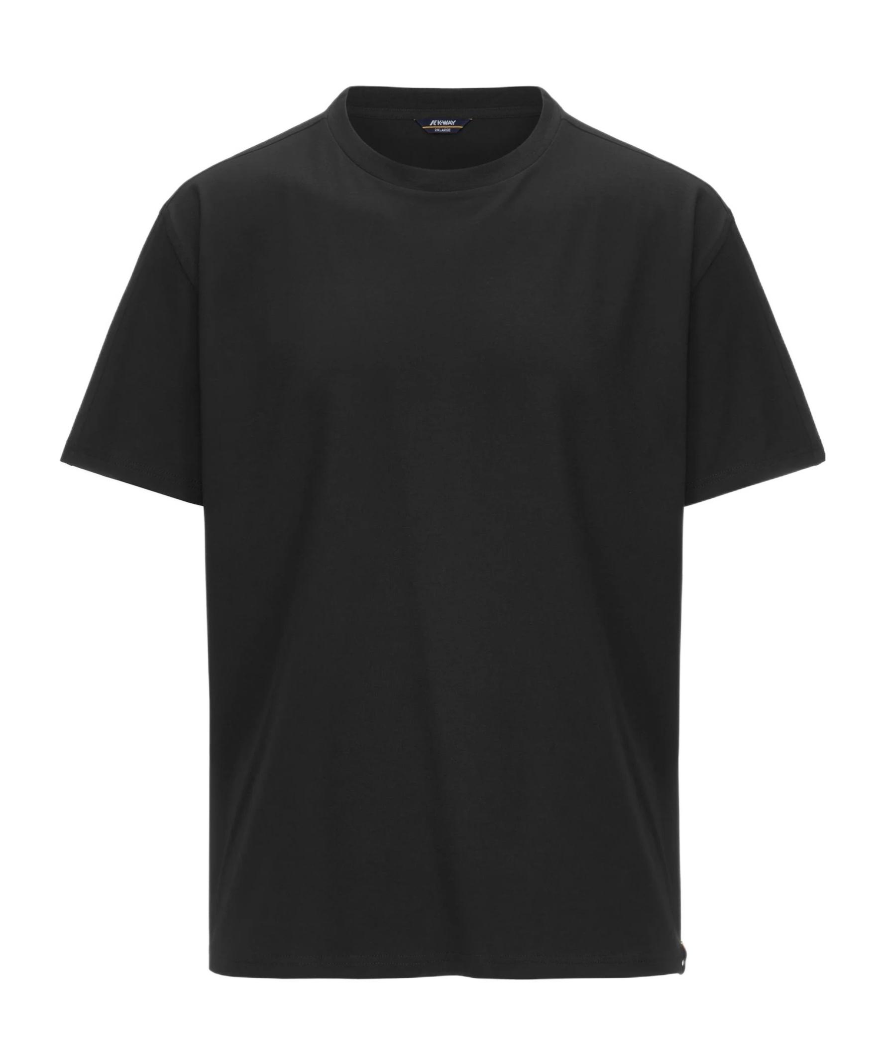 K-Way Fantome Ice Cotton T-Shirt in Black for Men | Lyst