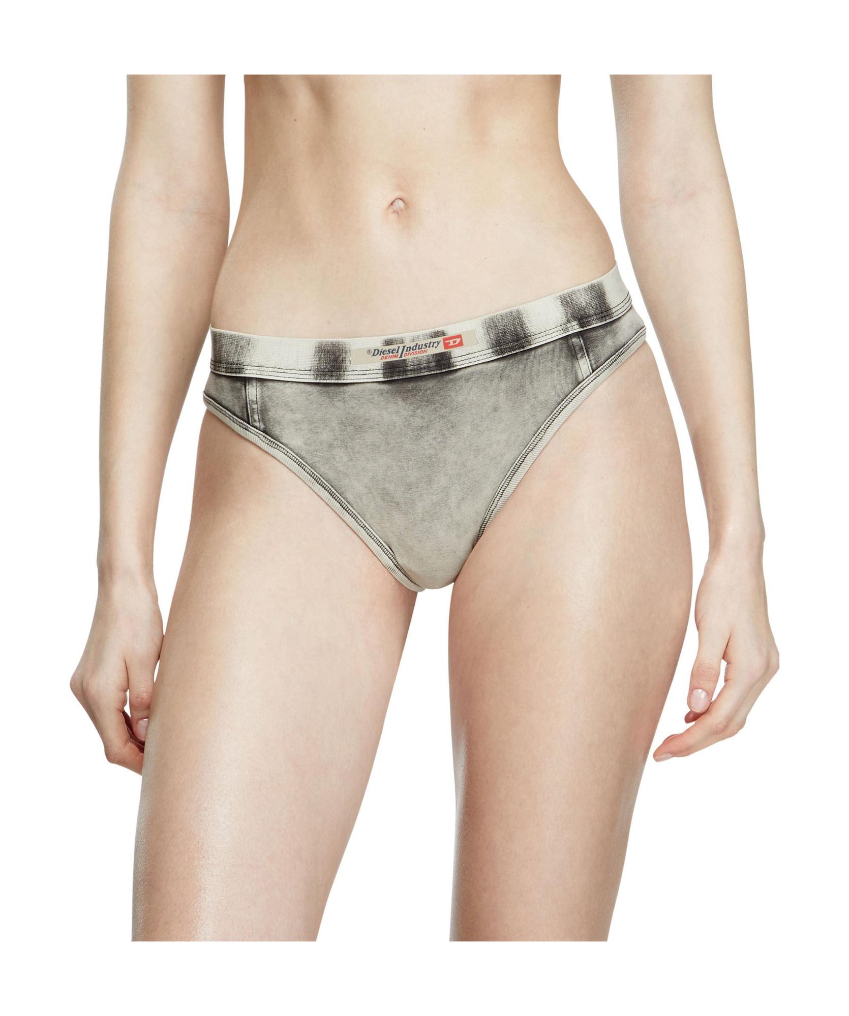 【関税&送料込】Diesel Clodia-Dnm Briefs Women's Briefs in denim-effect jersey | Grey | Diesel