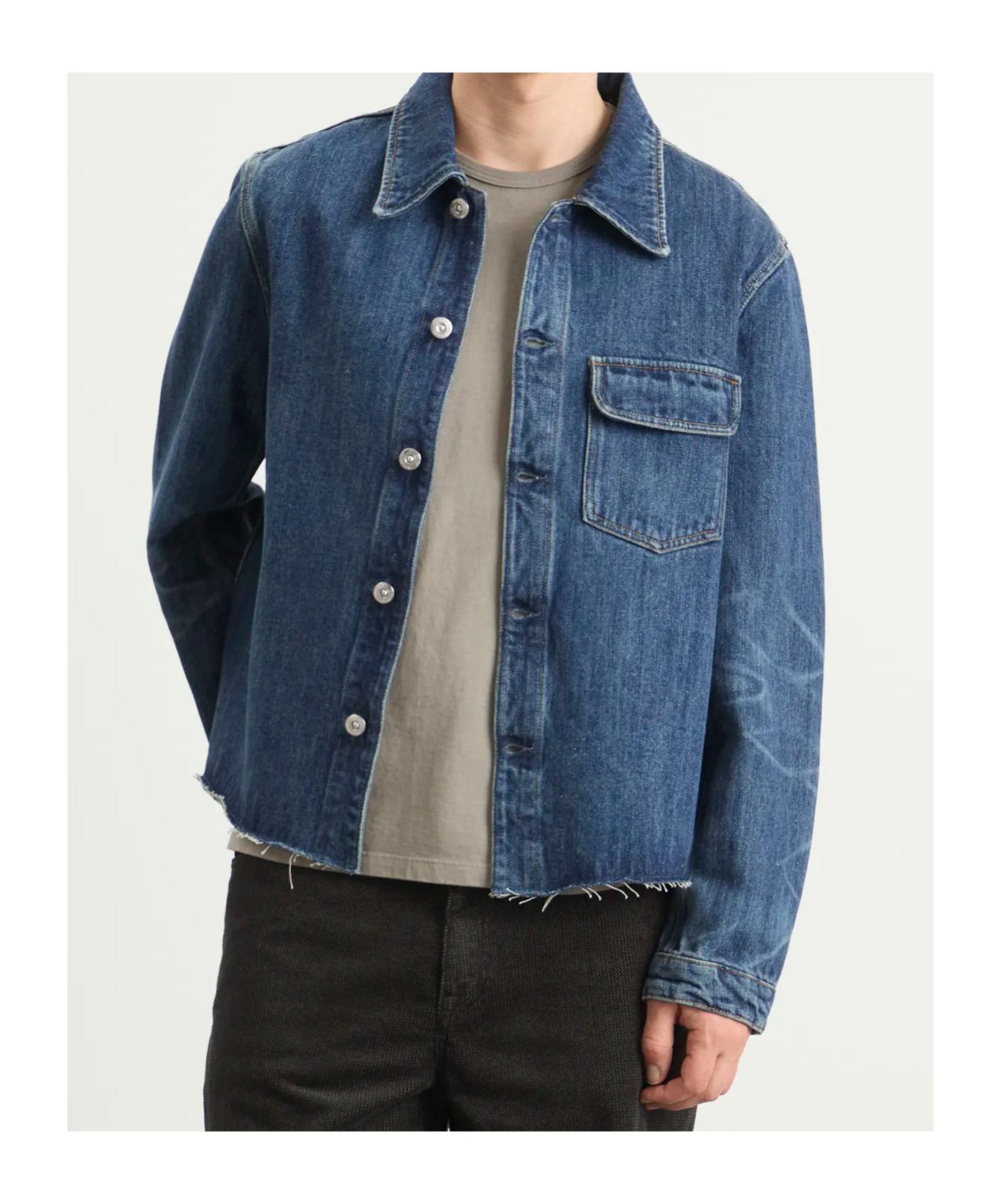 Our Legacy Cut Rebirth Jacket in Blue for Men | Lyst