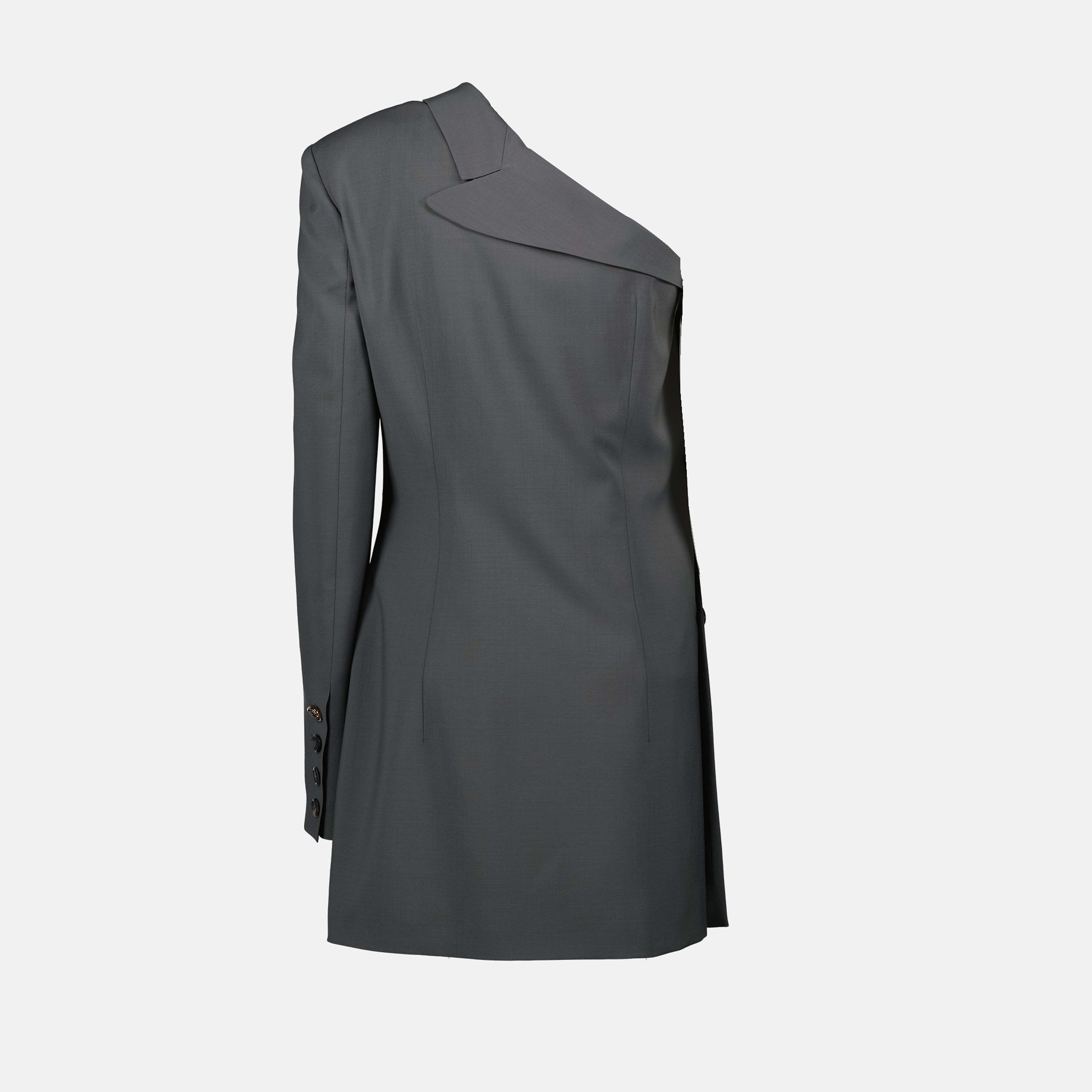 コート MOSCHINO COUTURE Woman Coat Grey 06015417 2497 Moschino Couture Outlet: Coat woman - Grey | Moschino