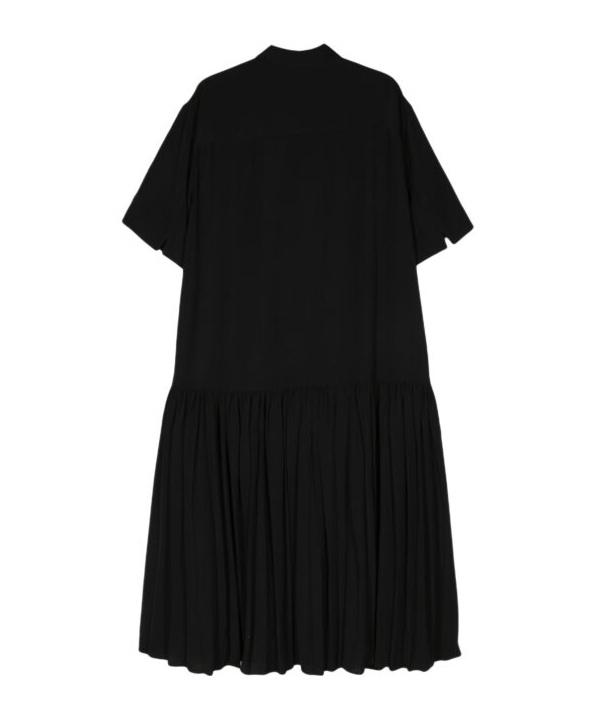 open lace back dress chouyatou Women's Vertical Striped Pleated Skirt Casual Elastic Waist A  Line Swing Midi Long Skirt with Pockets (Small, Black) at Amazon Women's  Clothing store