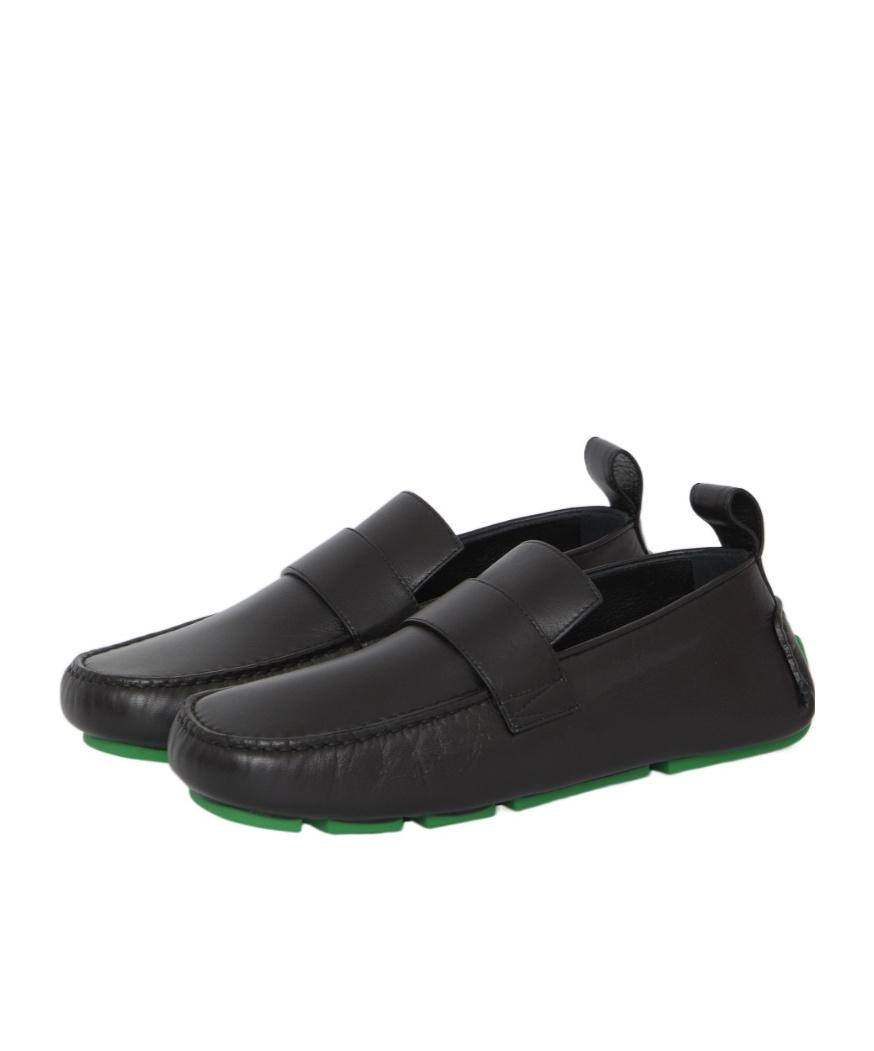 Bottega Veneta Slip-On Loafers in Black for Men | Lyst display picture 2