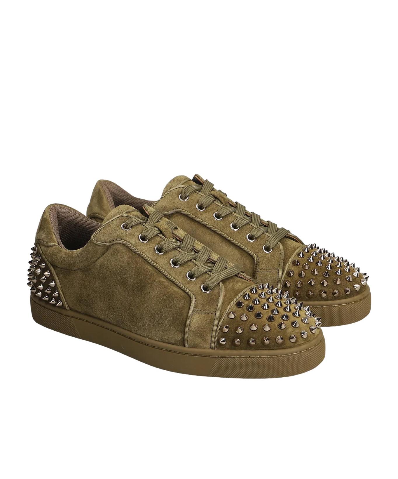 Christian Louboutin Seavaste 2 Lace-Up Sneakers in Green for  display picture 2