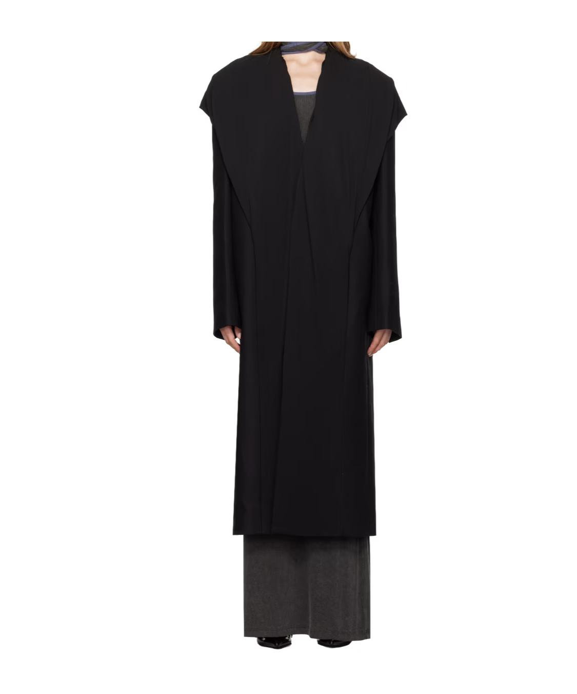 コート Y PROJECT FW24 Black cotton coat (201CO003F530 BLACK) Y/PROJECT - Y Belt Brushed Wool Coat | HBX - Globally
